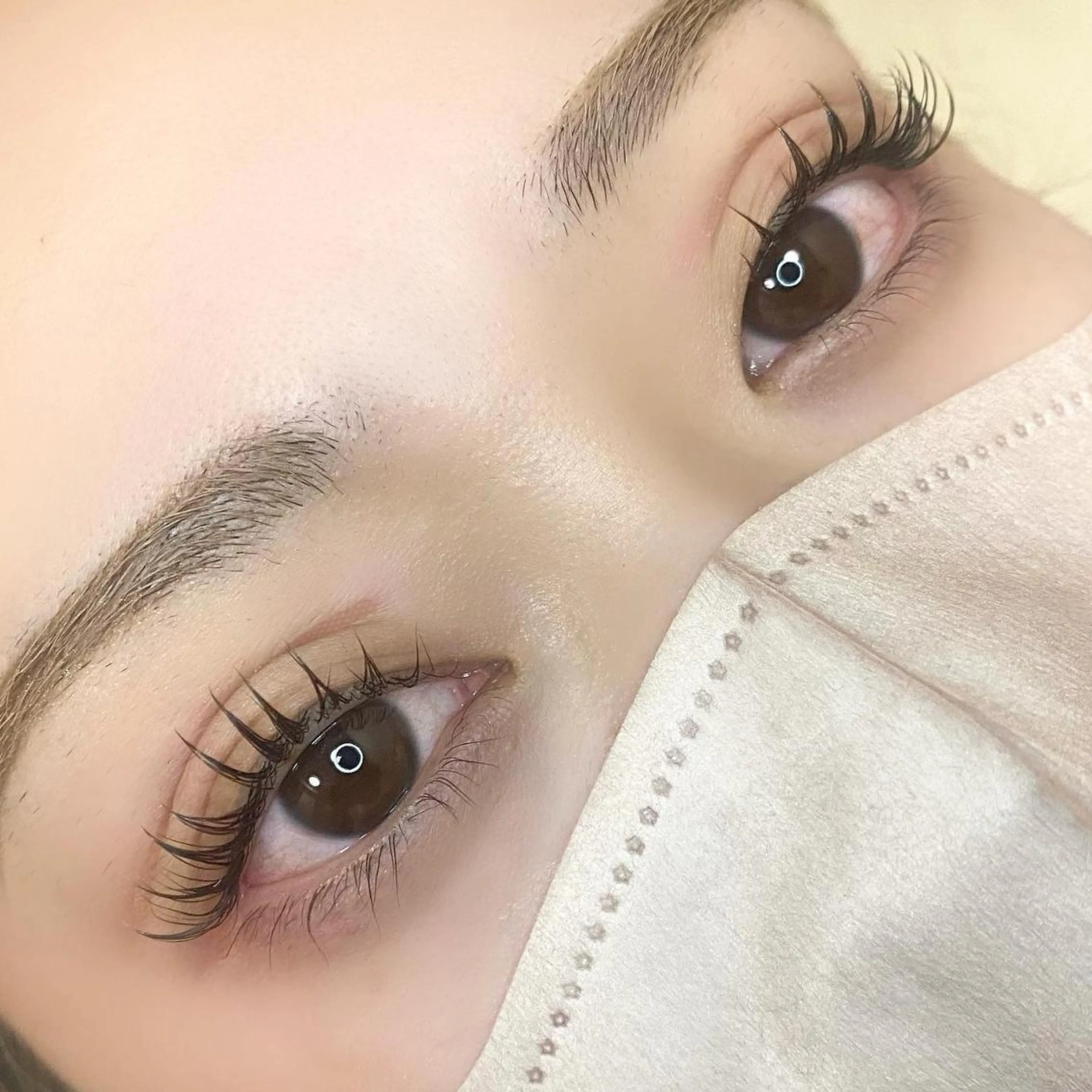 マツエク・マツパ フラットラッシュ パリジェンヌラッシュリフト まつげパーマ ボリュームラッシュ KURUMI🦋 まつエクまつパ美眉のマツエク・マツパデザイン