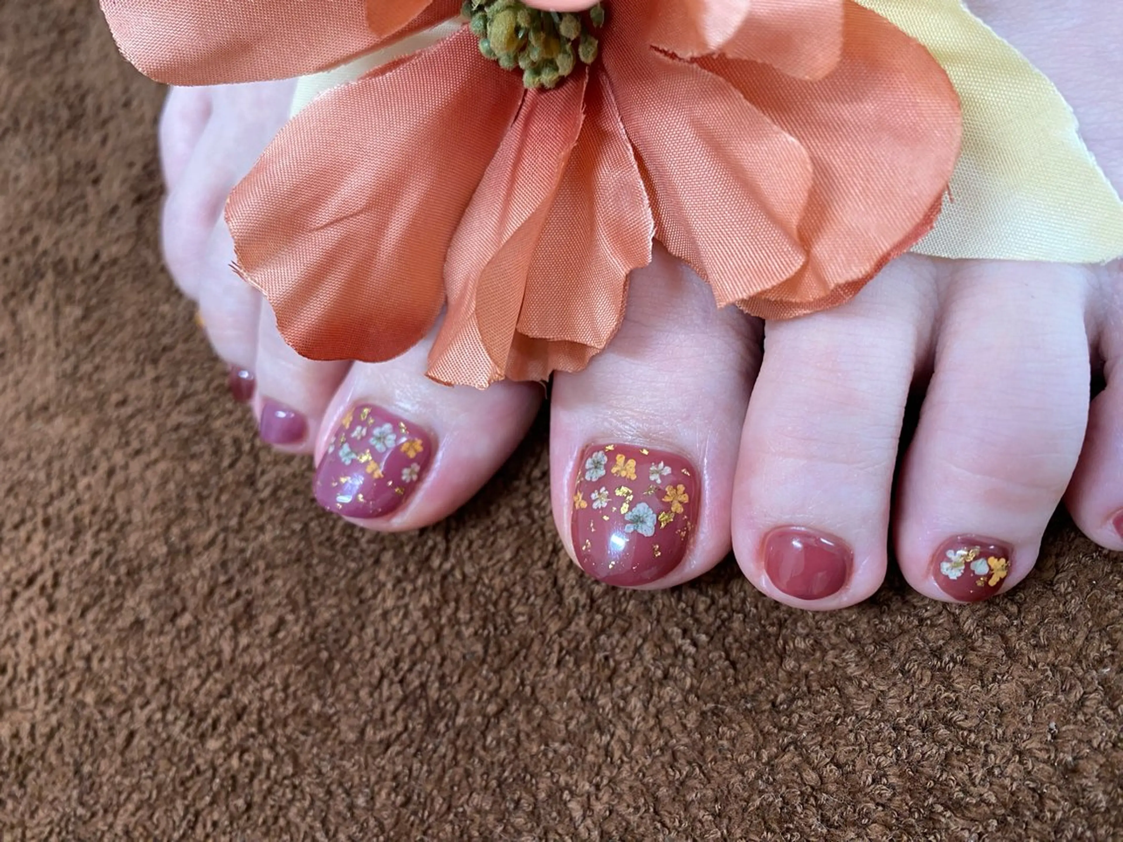 ネイル フットネイル Glanz  Nail aのネイルデザイン