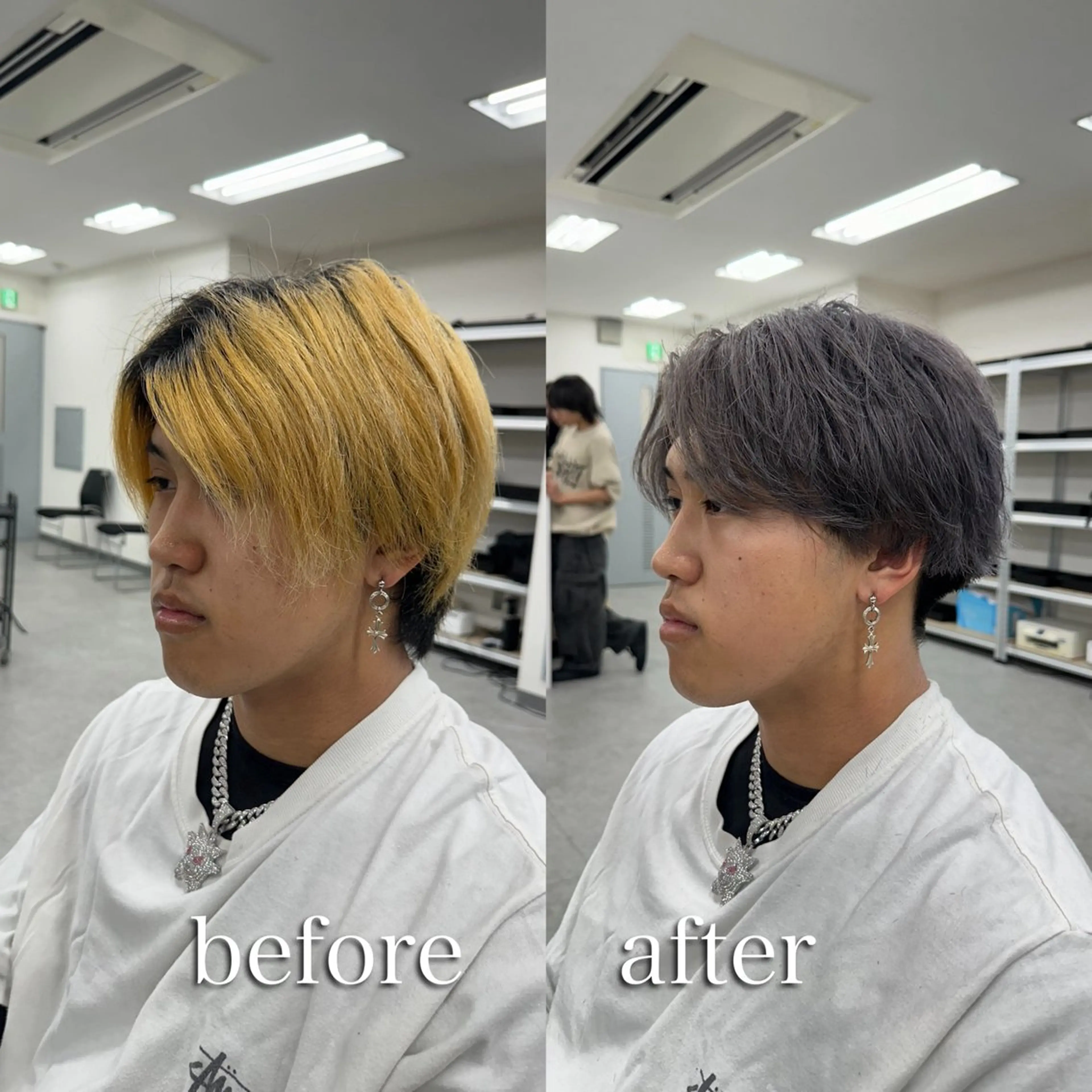 ショート カラー メンズ 【メンズ特化】 サエキカズマのヘアスタイル