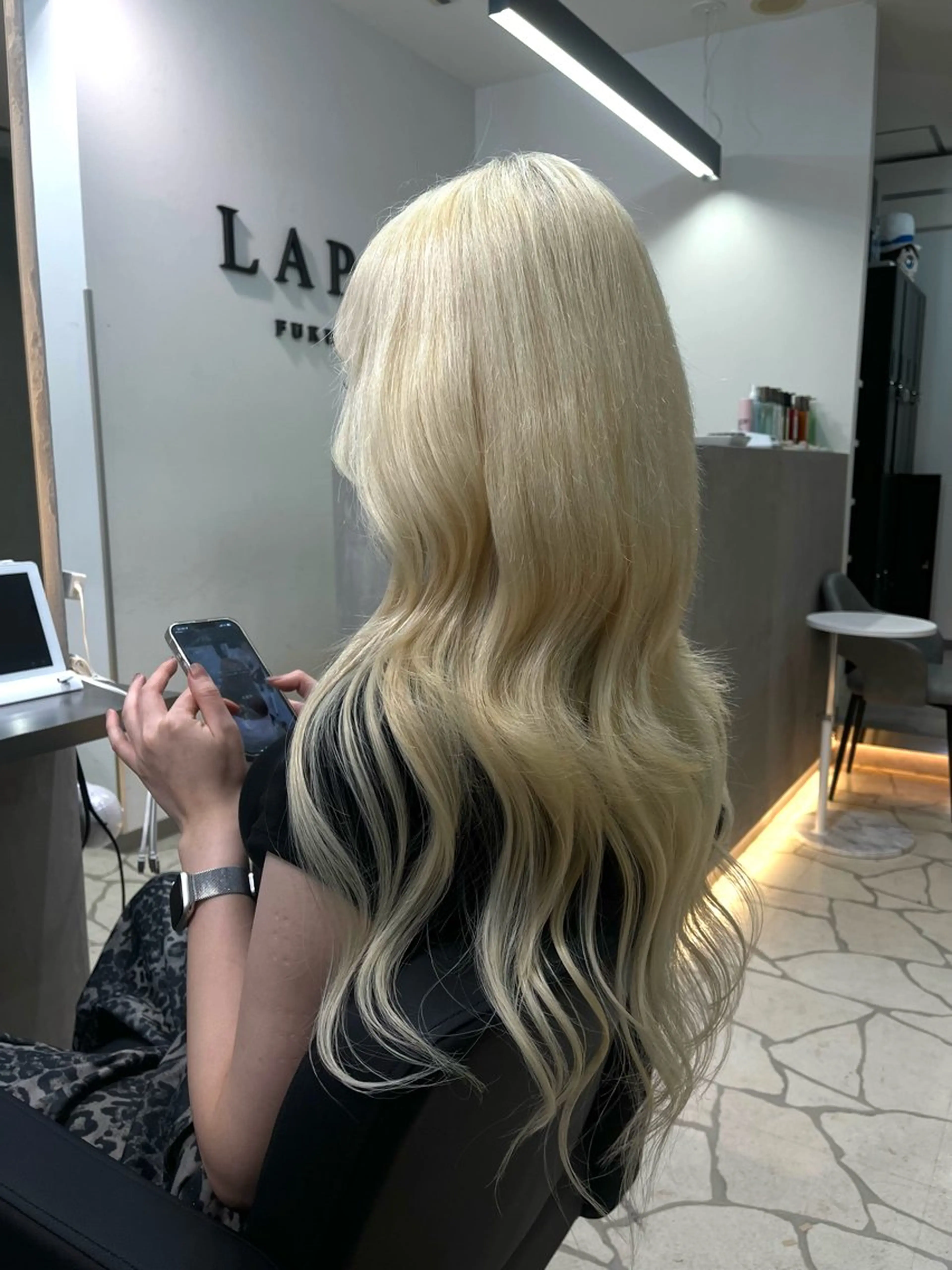 ロング エクステ lapis福岡天神 まいのヘアスタイル