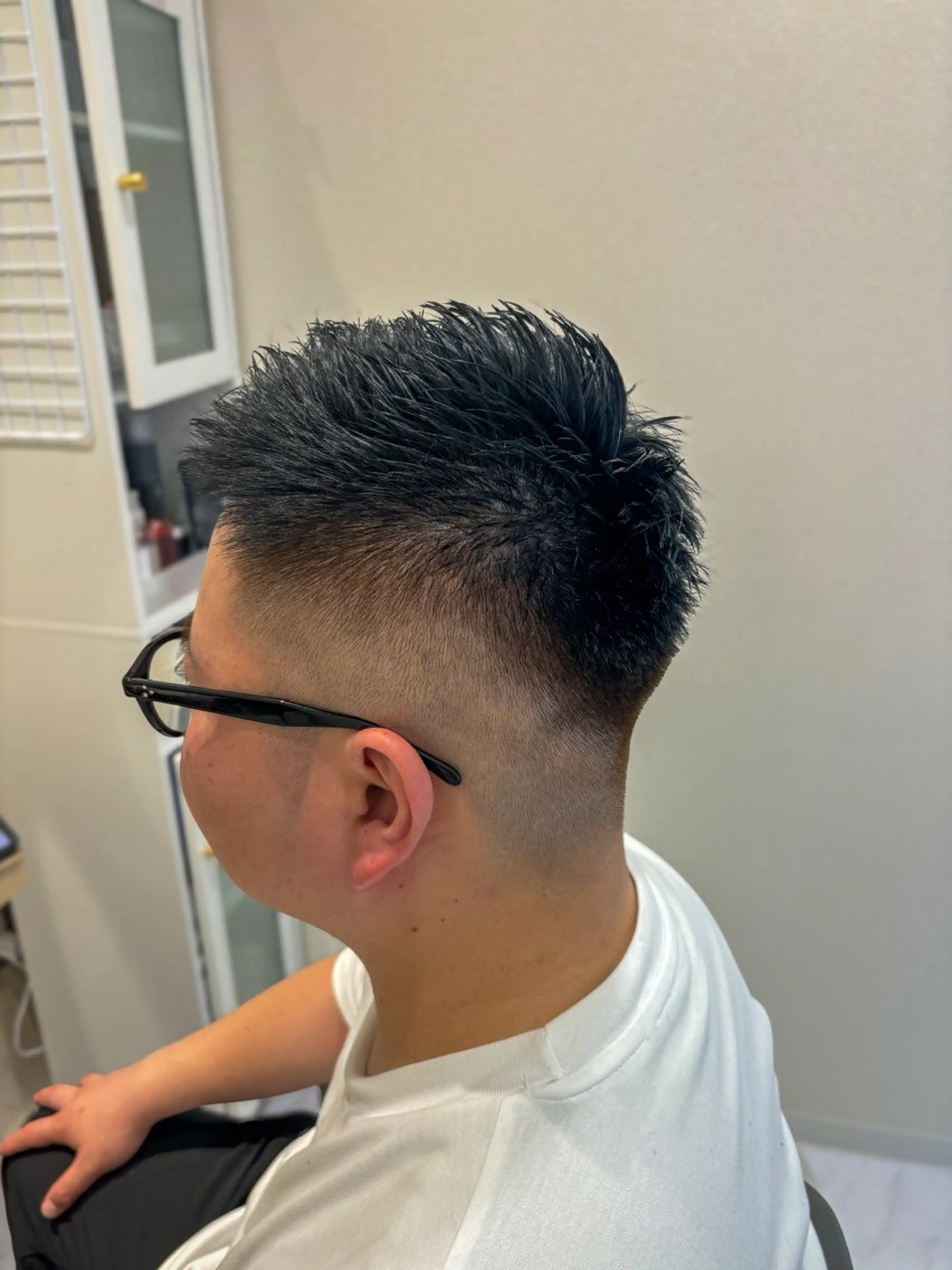 ショート メンズ フェードカット 中西 将🌈"たすく"のヘアスタイル