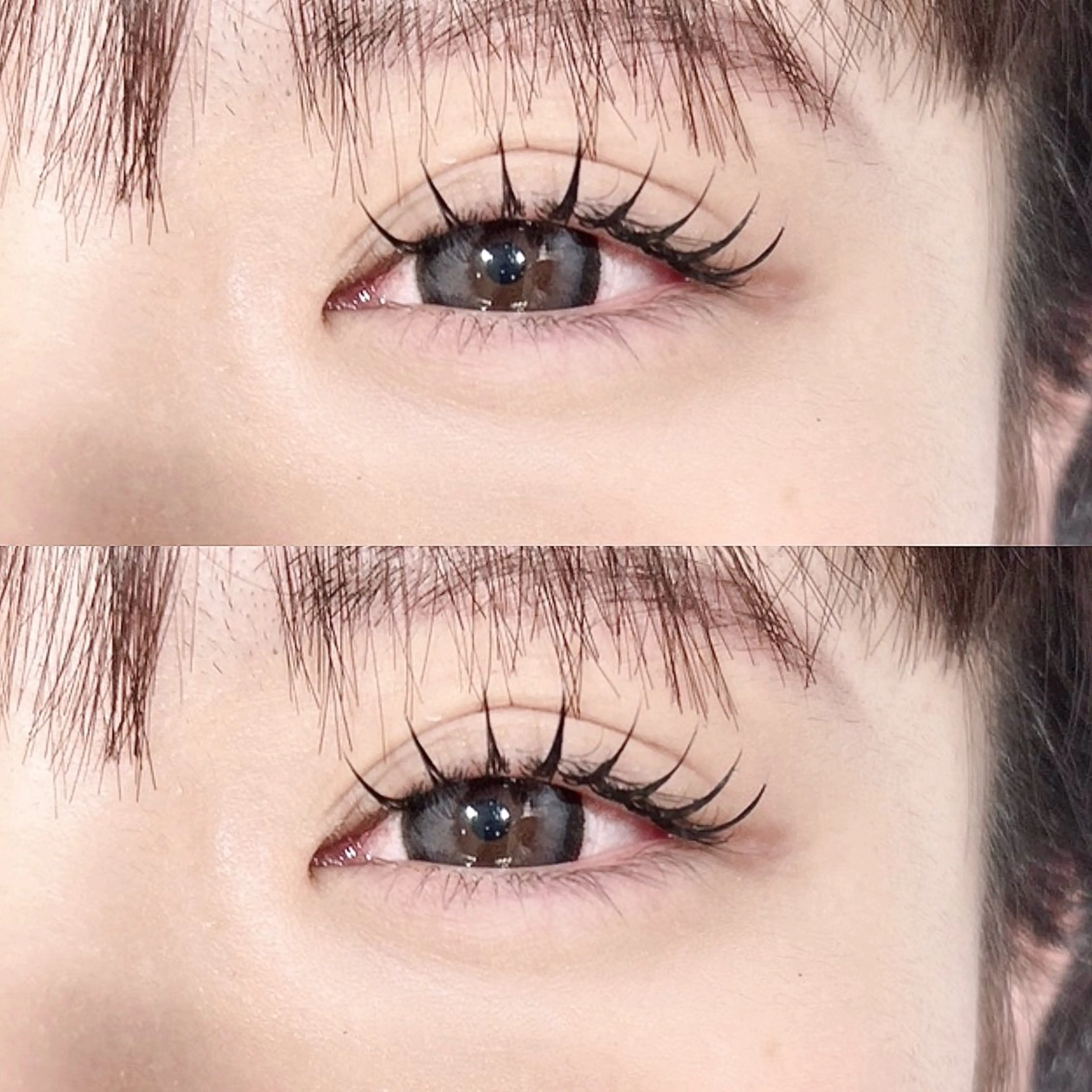 マツエク・マツパ マツエク 🇰🇷韓国スタイル /束間まつげ🎀ミキのヘアスタイル