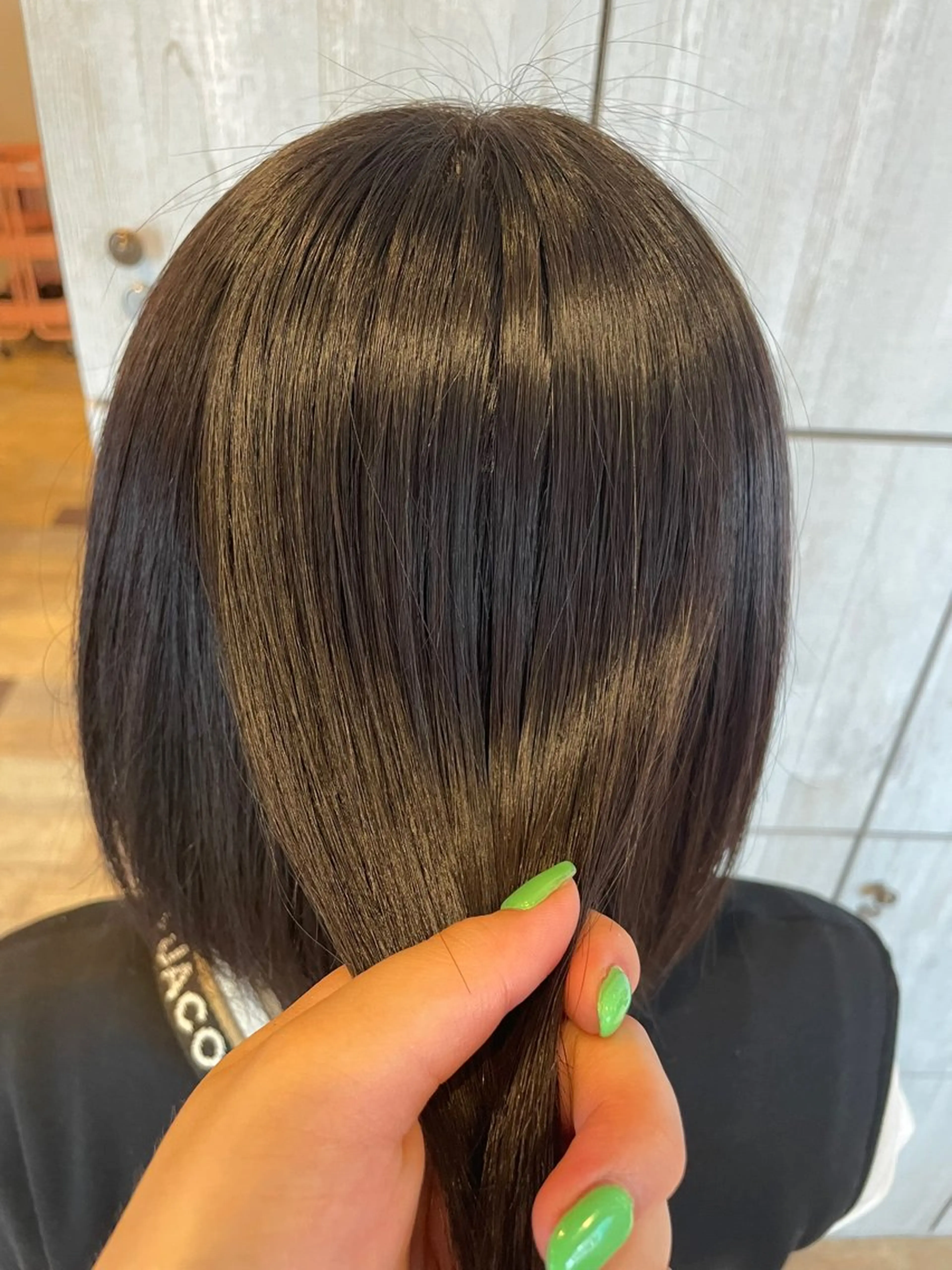ミディアム 縮毛矯正 トリートメント メンズ✂️カット✂️ 🌀パーマ🌀【華】のヘアスタイル