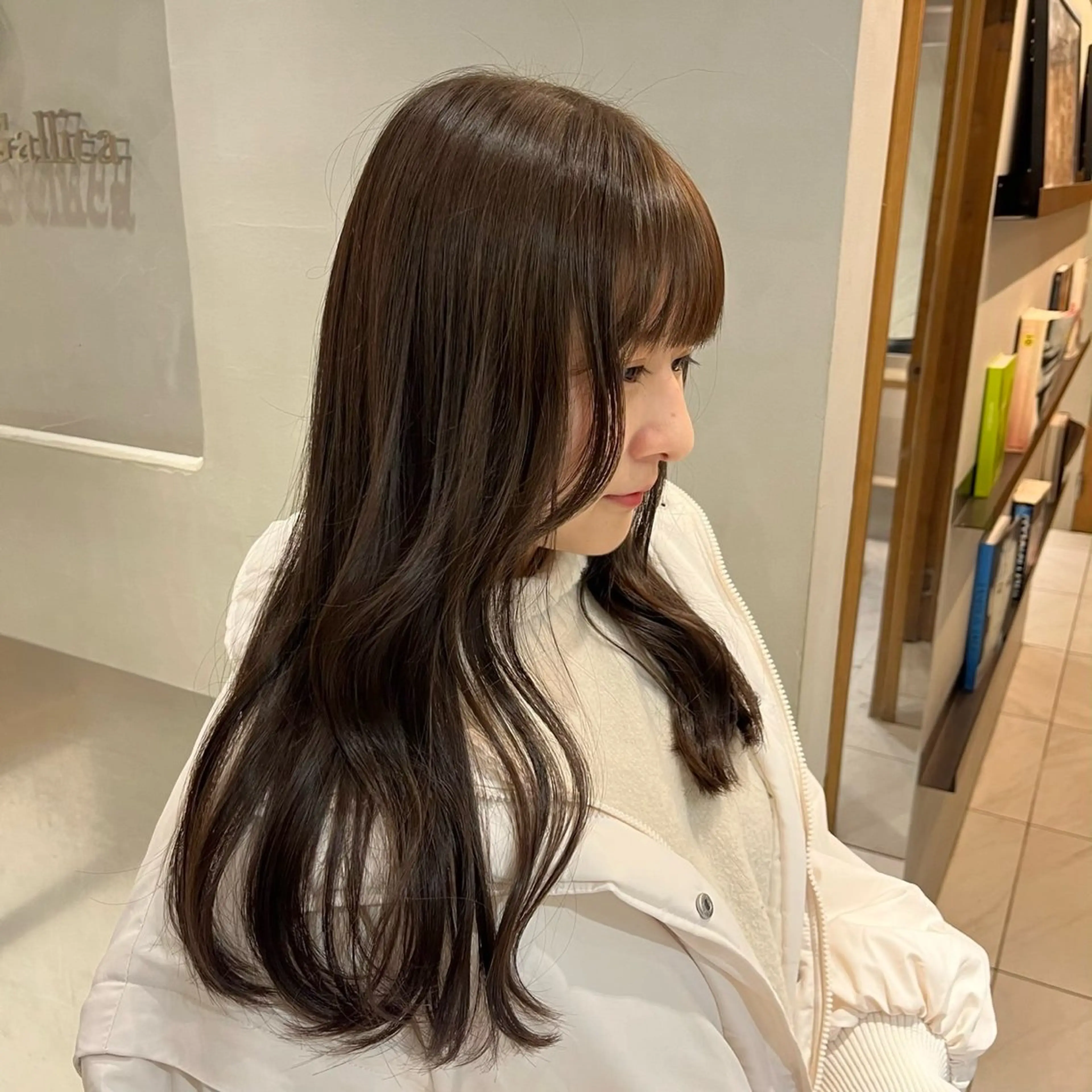 ロング 艶カラー/縮毛矯正 🫧terukaのヘアスタイル