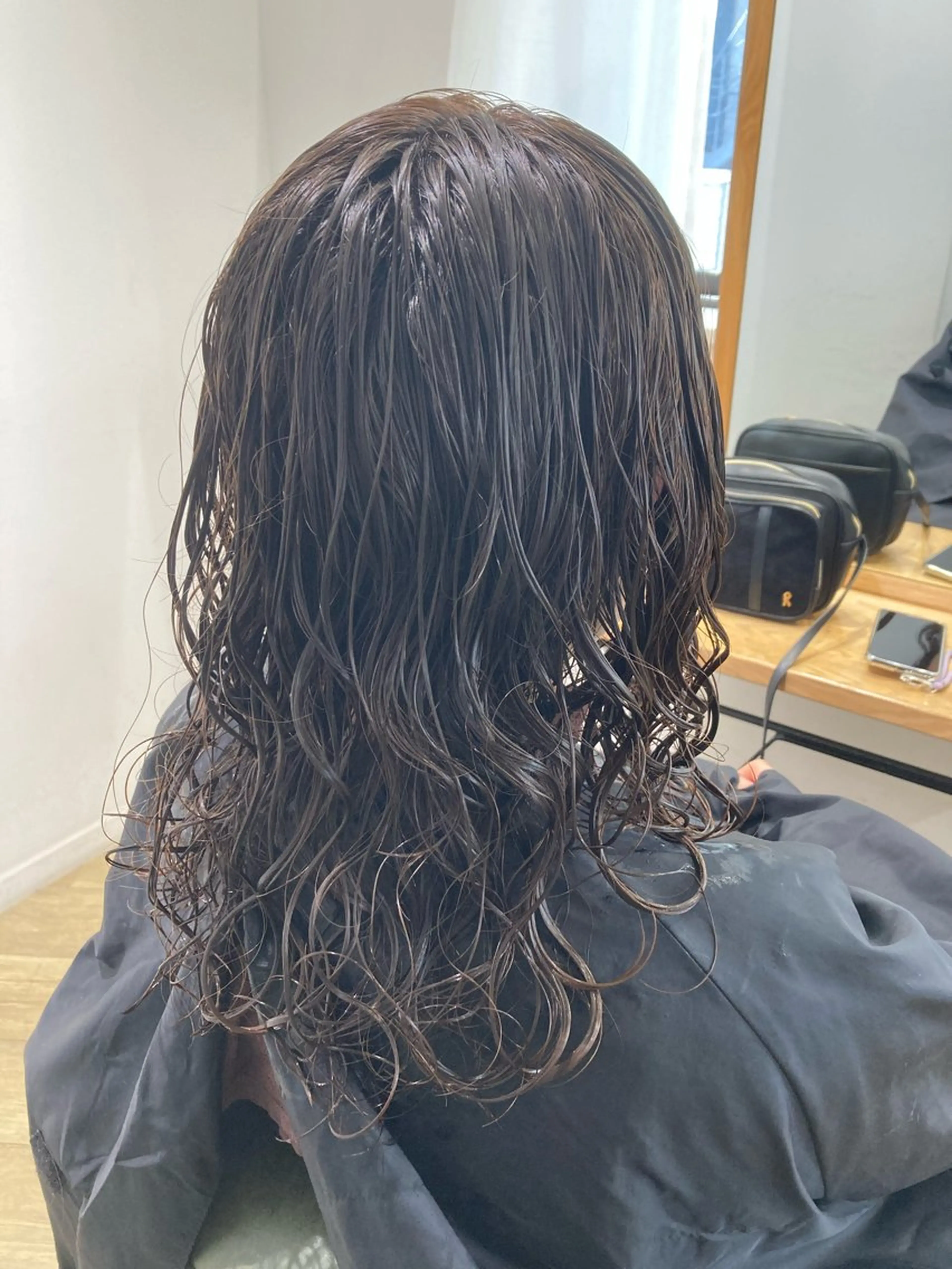ロング 白髪ぼかしハイライト 着付けヘアアレンジのその他イメージ