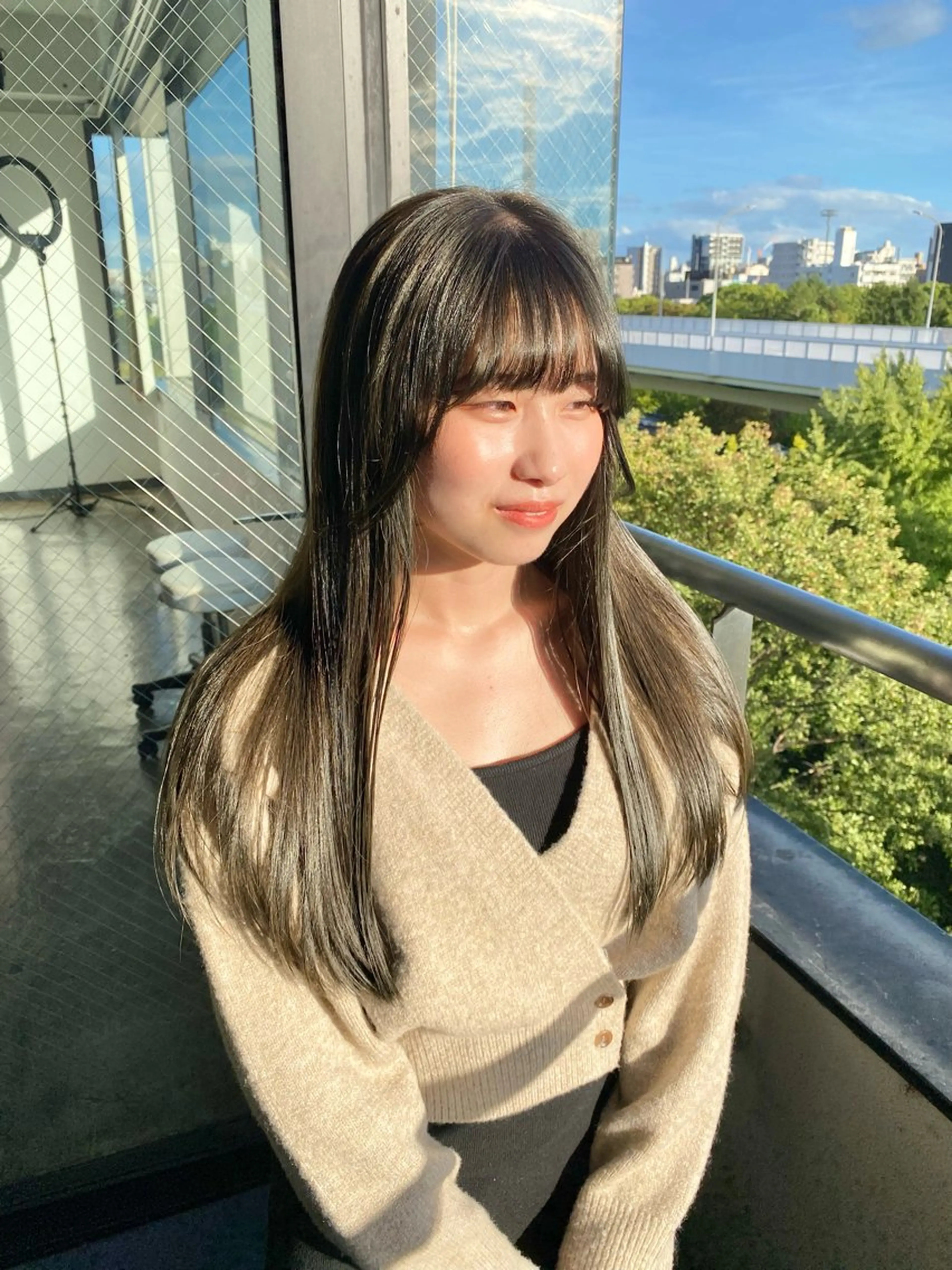 カラー ヘアカラー トリートメント ヘッドスパ 💫miyu💫デザ インカラー/アレンジのヘアスタイル