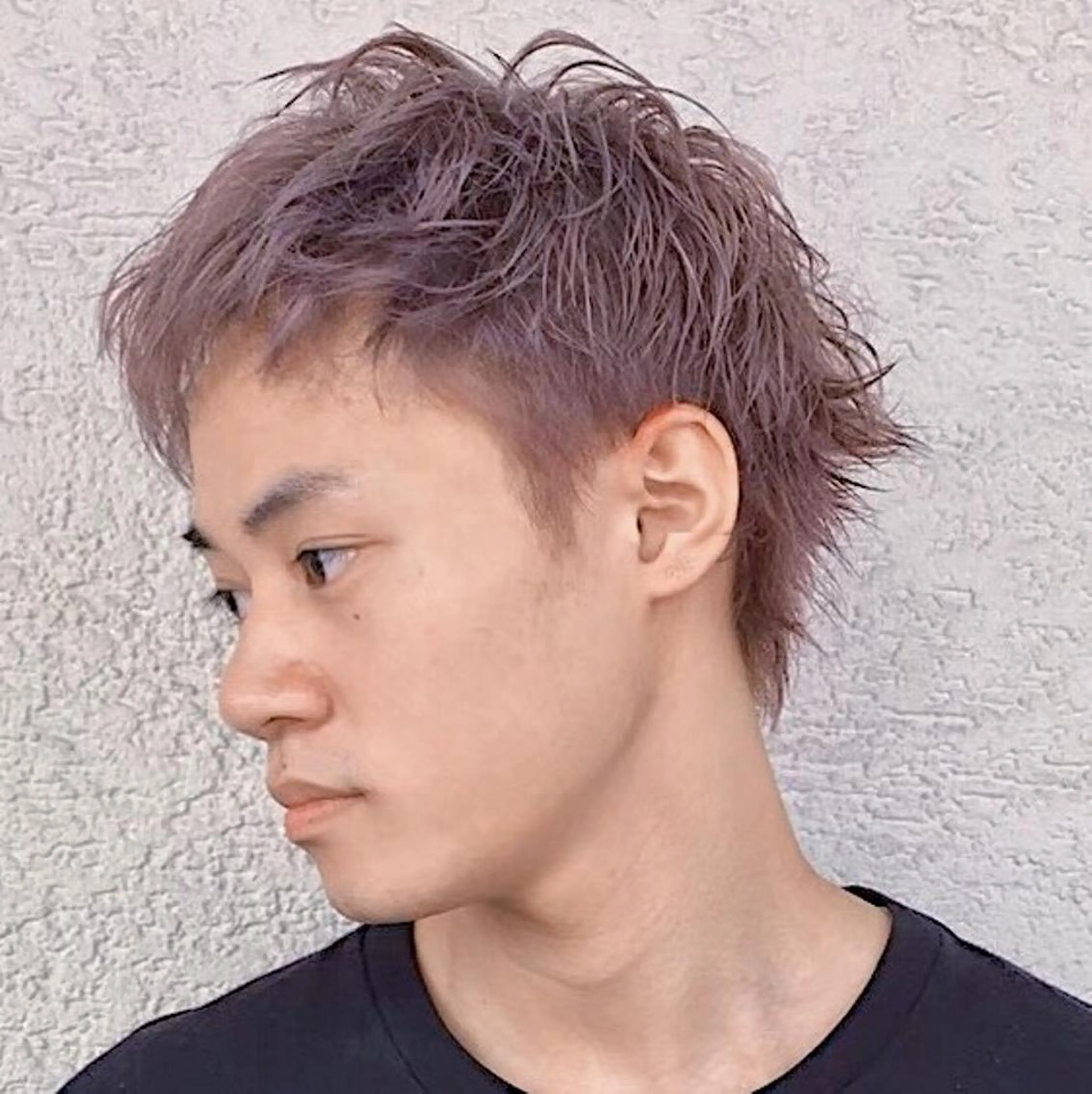 カラー メンズ メンズハイトーン メンズショート ハイトーンカラー メンズサロンLOSS所属・メンズサロン rootのヘアスタイル