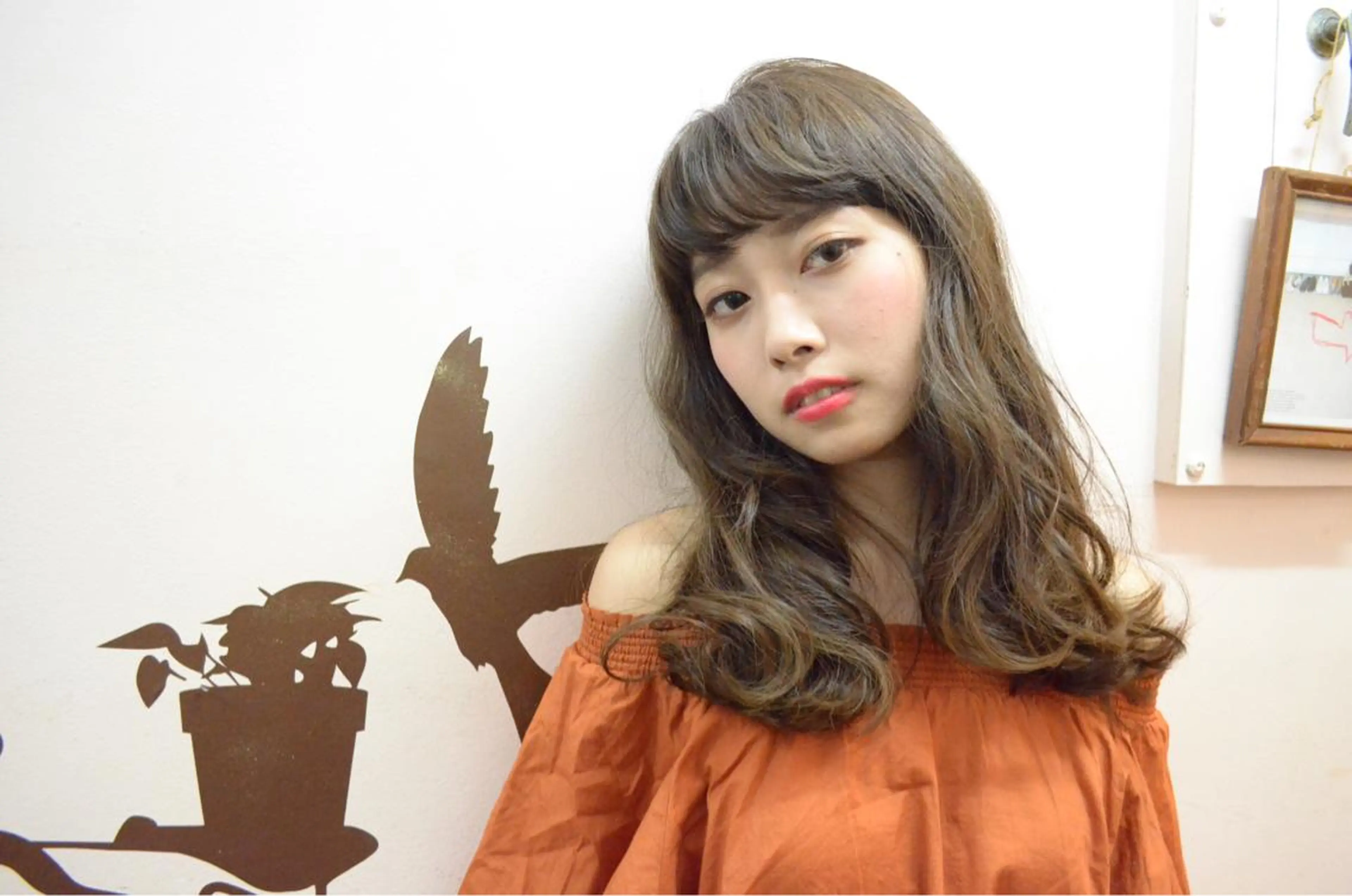 セミロング カット 縮毛矯正 トレンドヘアーに🌈 川村　静香のヘアスタイル