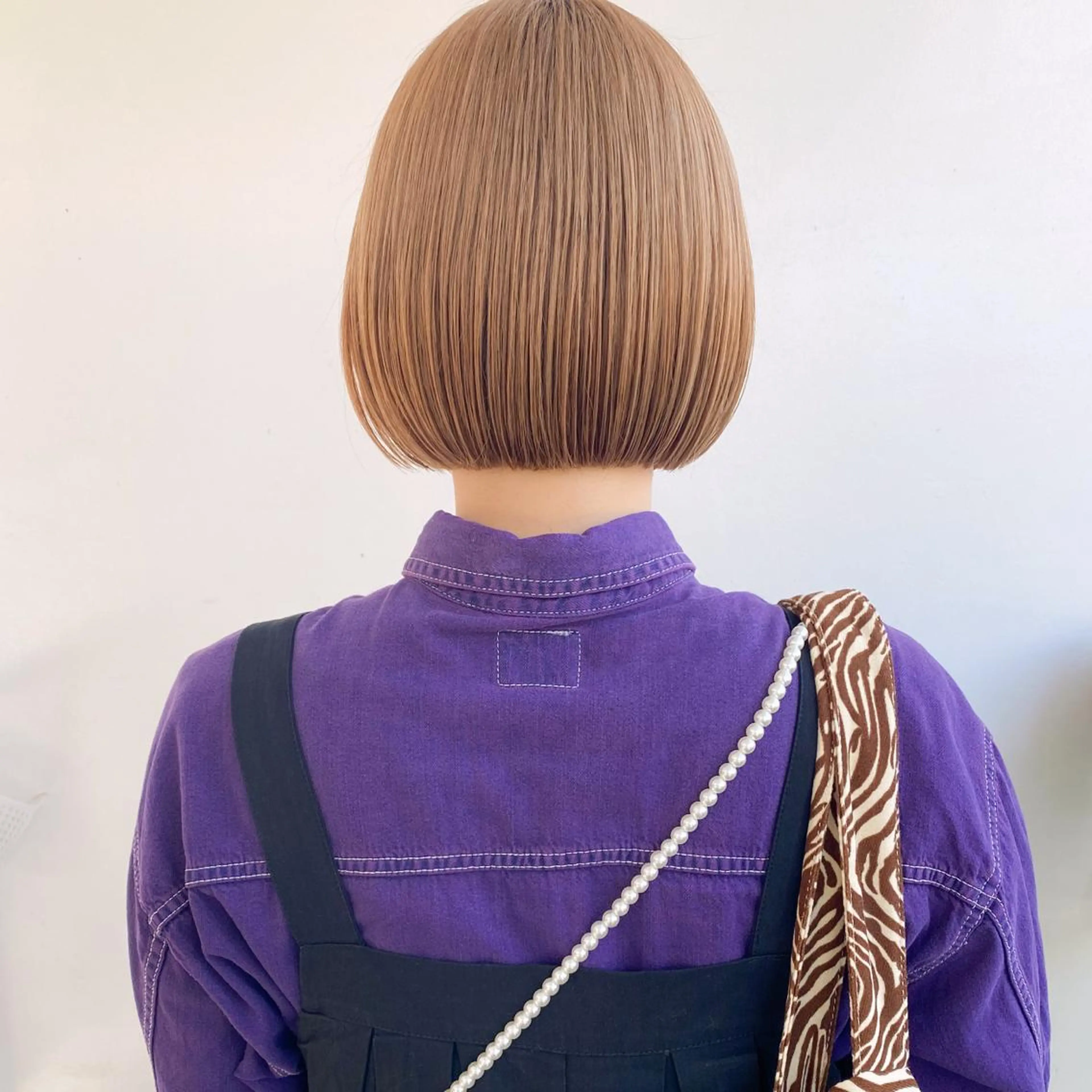ショート カラー ボブ ヘアカラー トリートメント 中屋恵美🎨 Designカラーのヘアスタイル