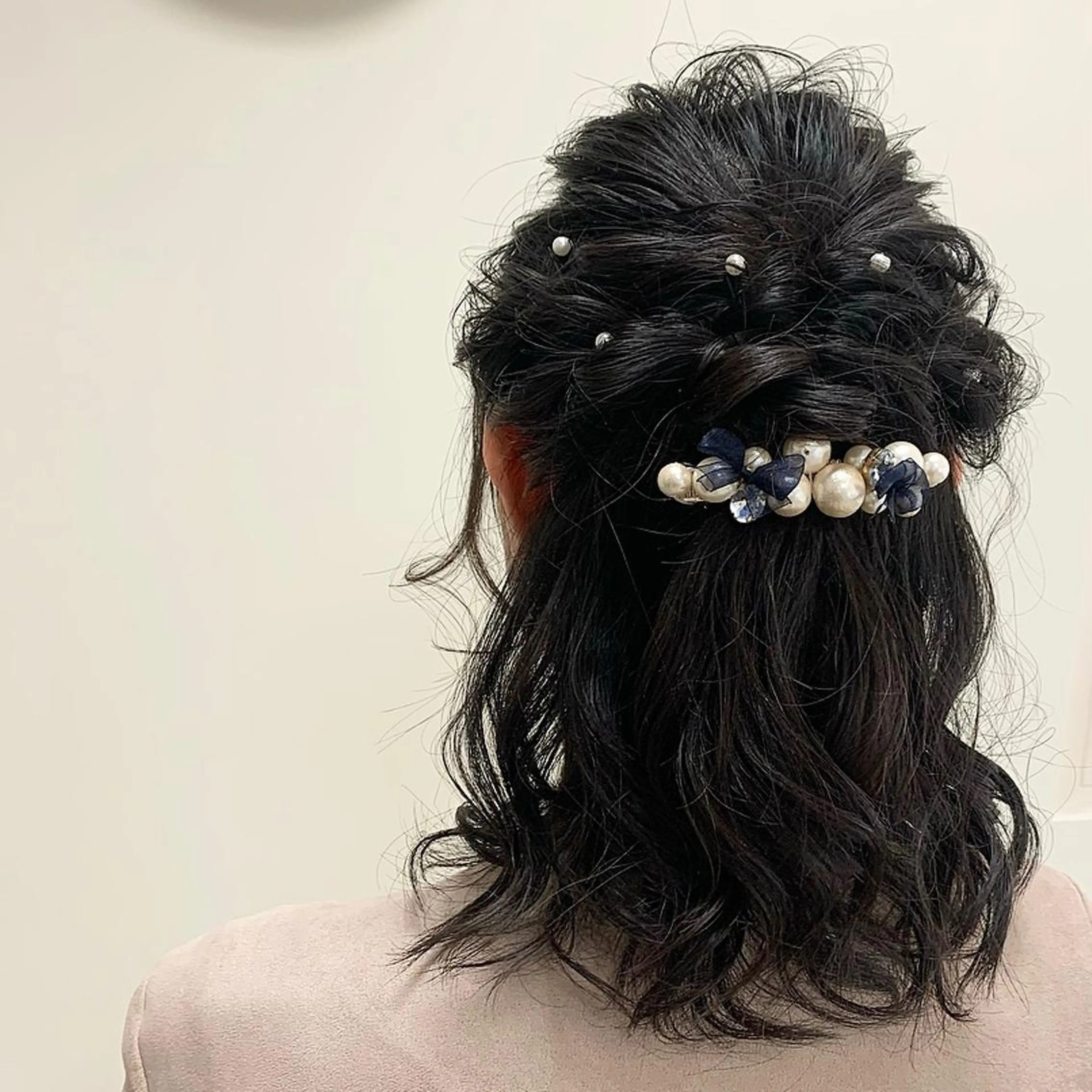 セミロング ヘアアレンジ pomie所属・倉持美雪 ＊幸せの伝導師＊のヘアスタイル