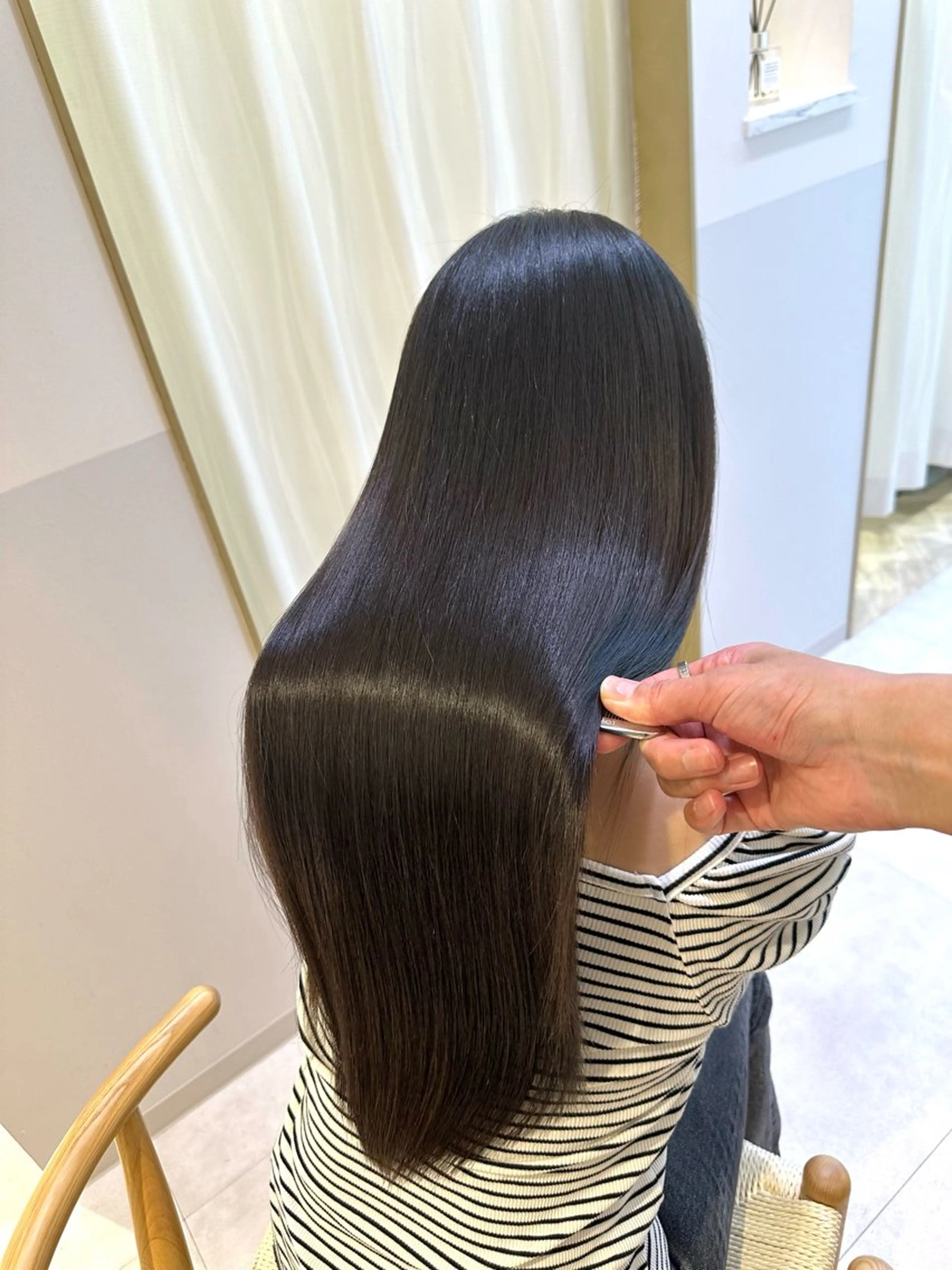 ロング 髪質改善 tumu・【ツム】髪質改善サロン所属・髪質改善 原田大樹のヘアスタイル