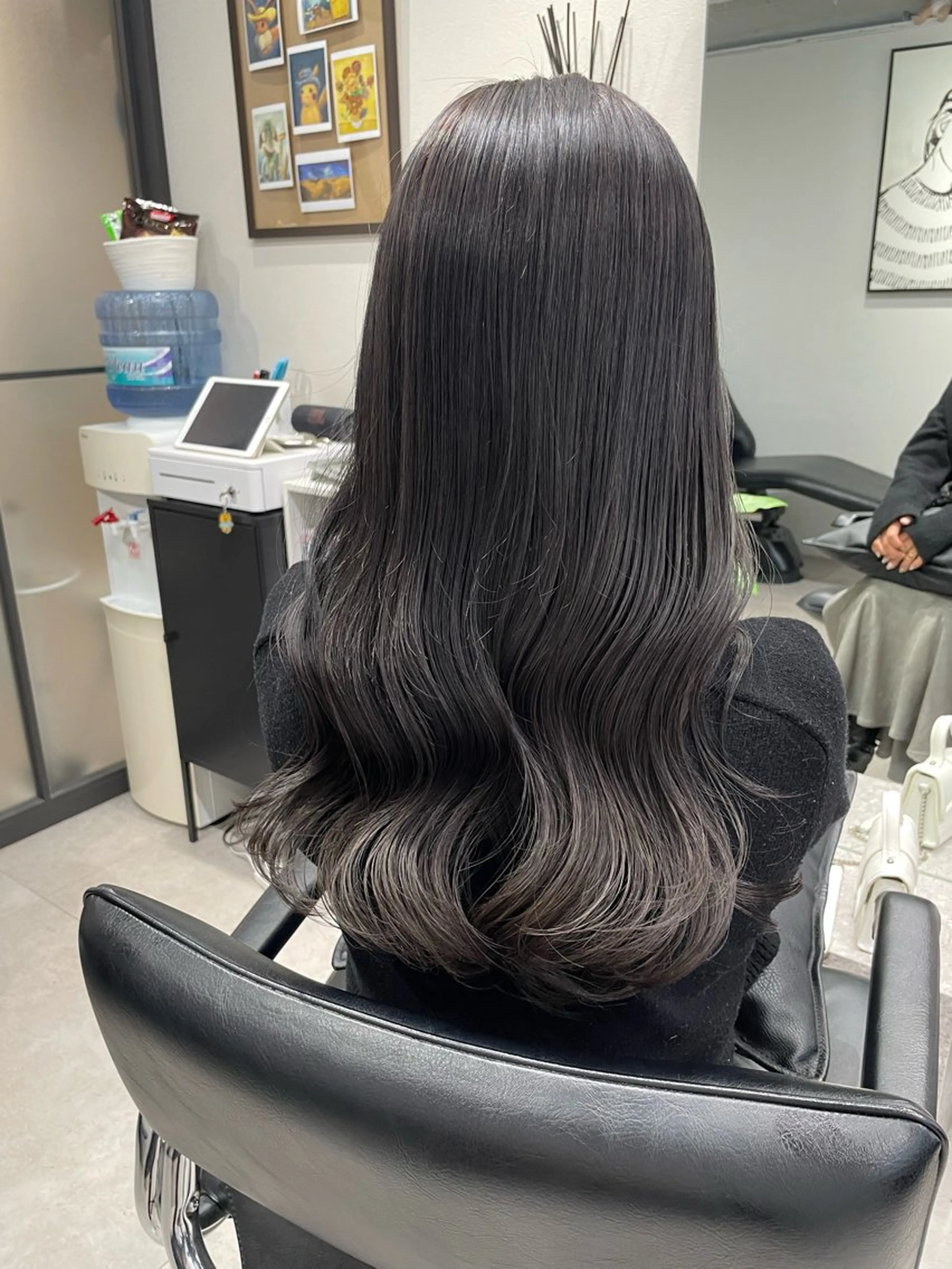 ロング カラー ヘアカラー 髪質改善will hairdesignのヘアスタイル