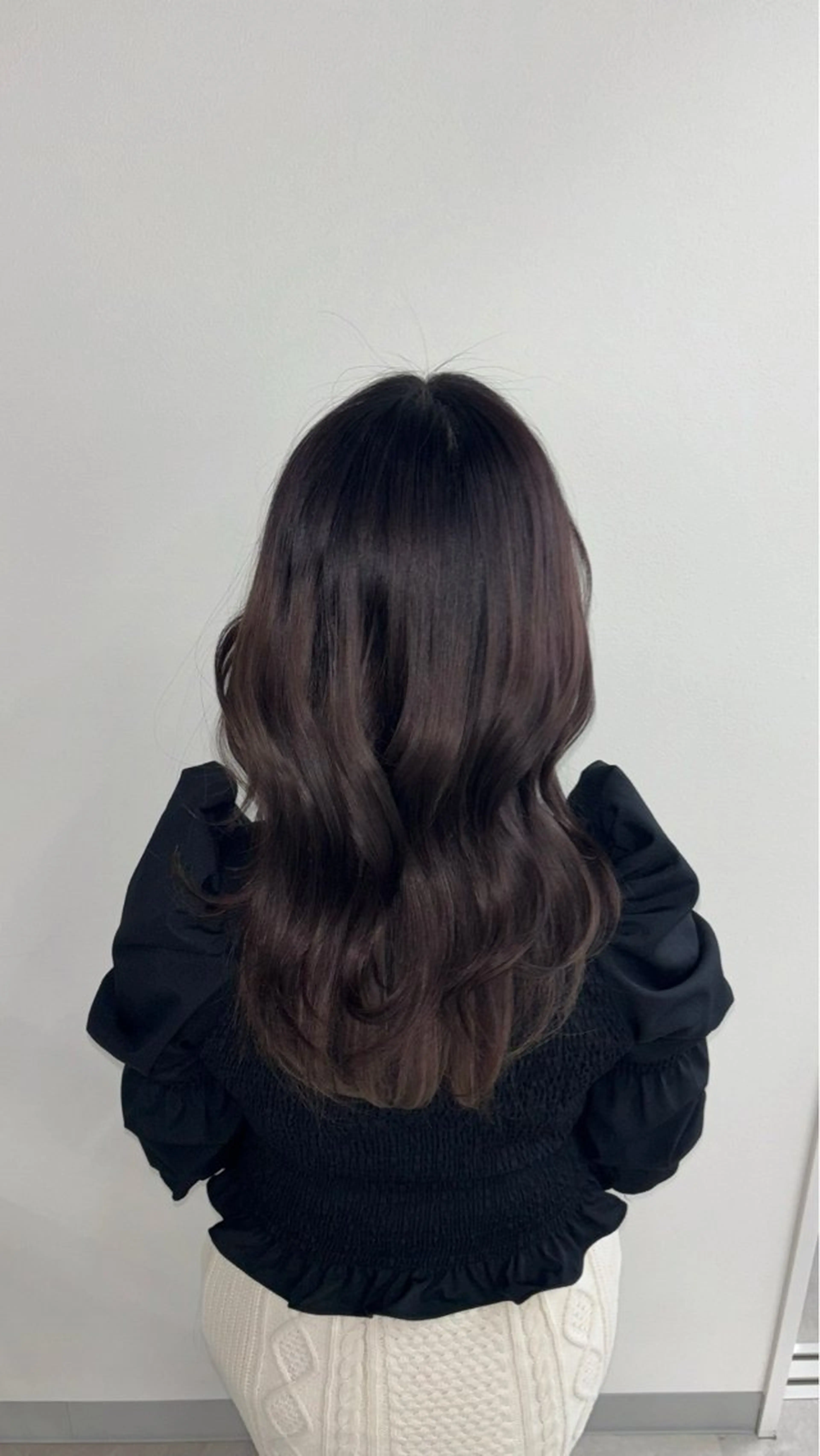 セミロング カラー ヘアアレンジ くびれヘア eim hair tiele 鶴川店【エイム ヘア ティエル】所属・町田市鶴川/アシ /MANAのヘアスタイル