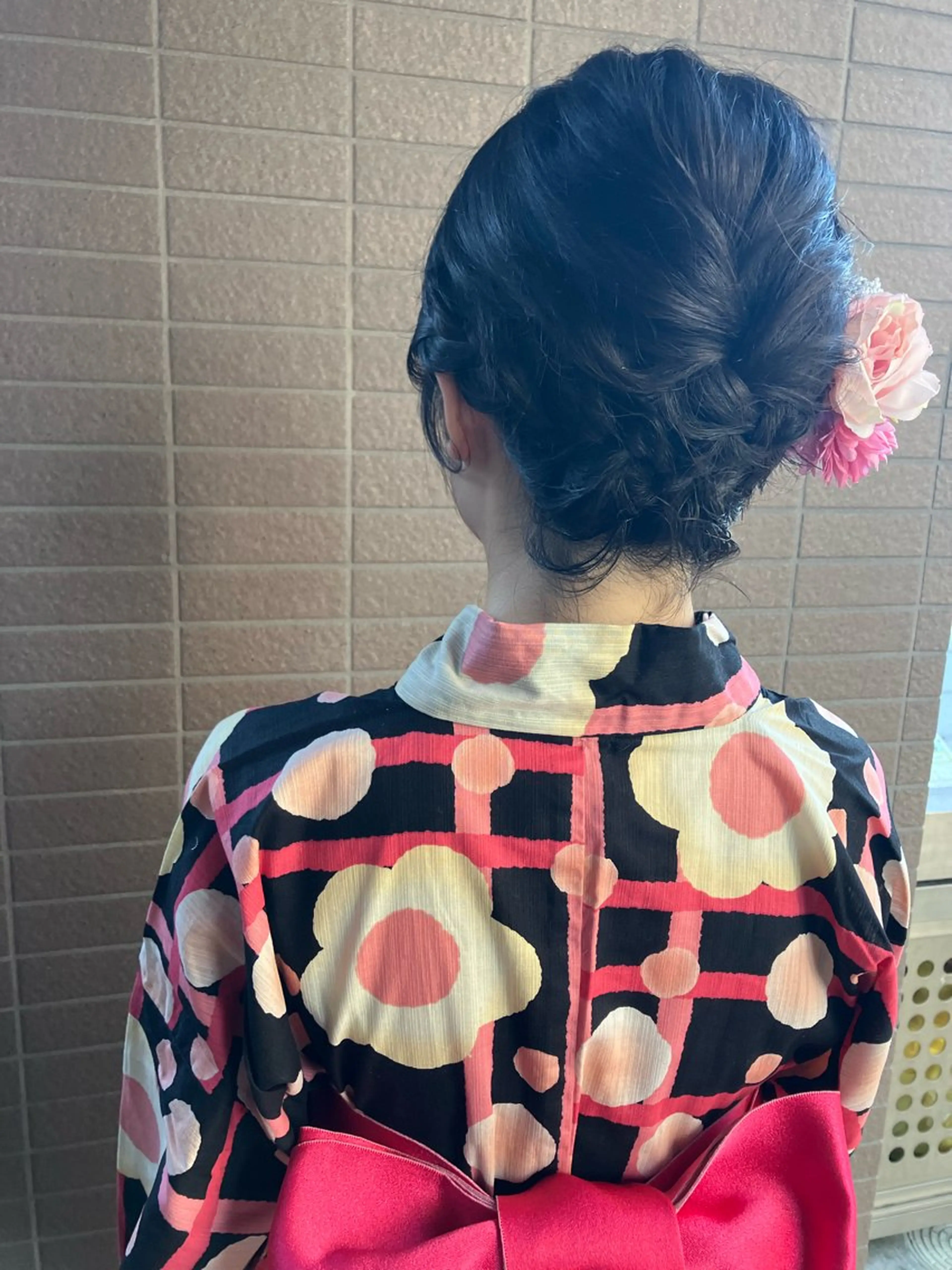 ヘアアレンジ 着付け yukari 艶髪ヘアのヘアスタイル