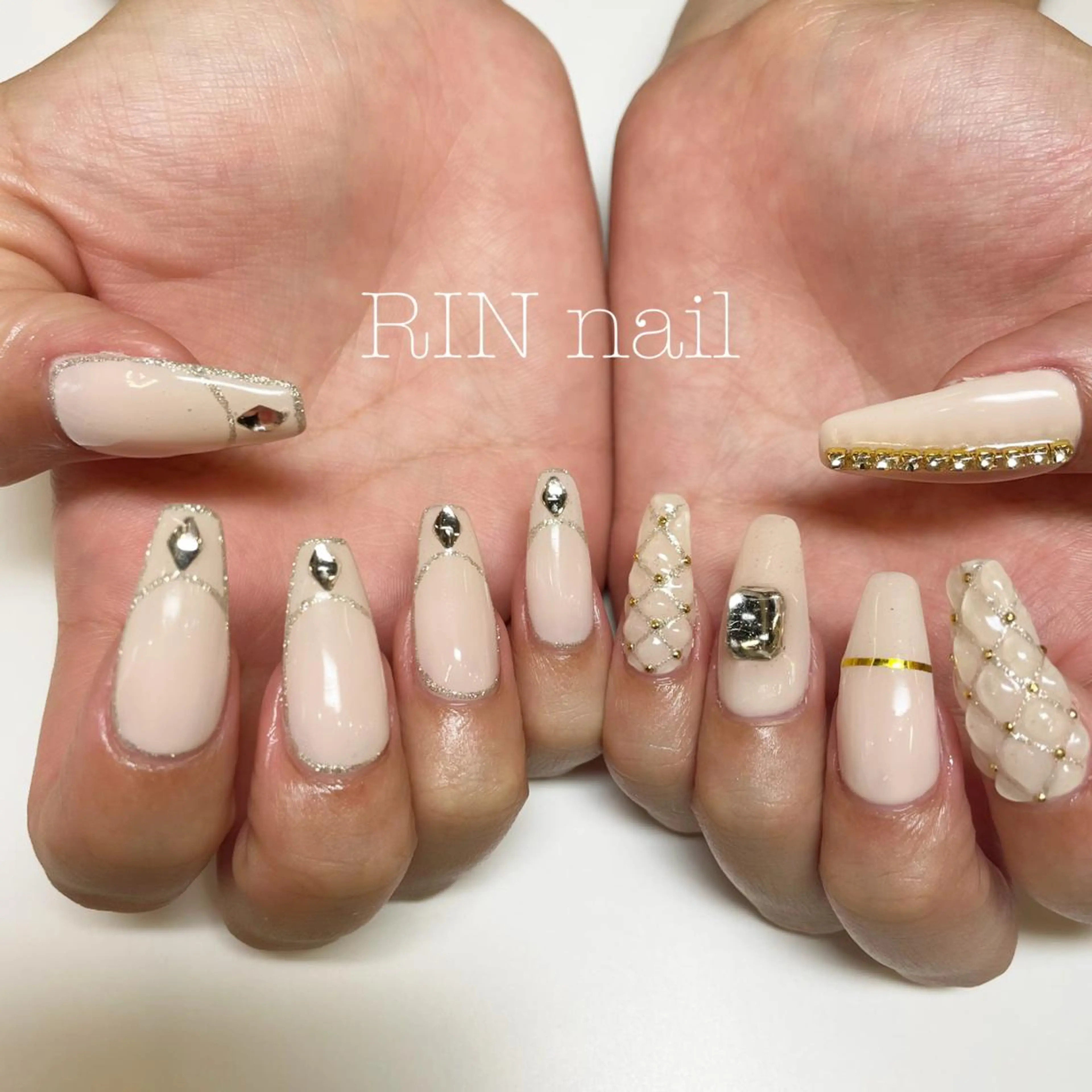 ネイル ハンドネイル ハンドケア RIN HOMEnailのネイルデザイン
