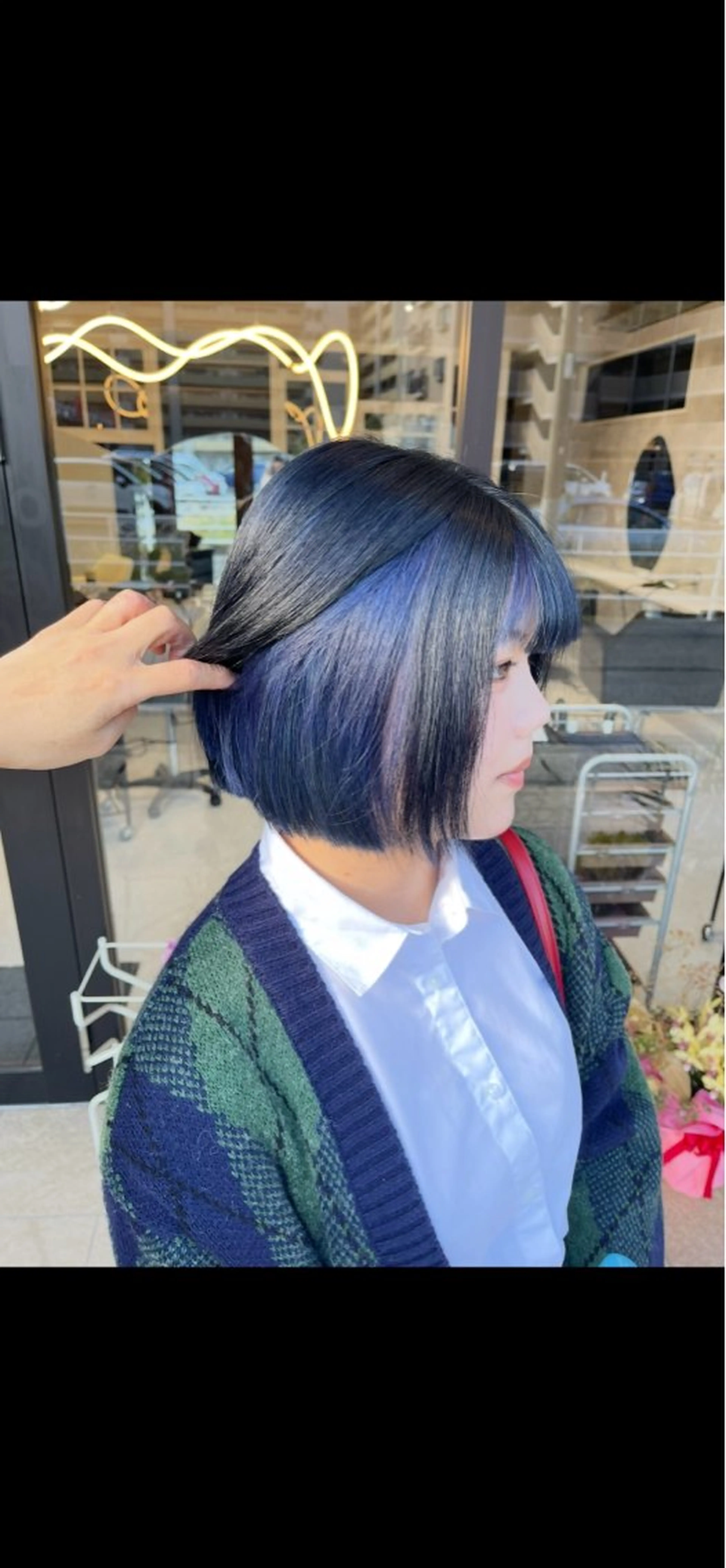 ミディアム カラー 空【クウ】所属・【Chu】 ✨SERA✨のヘアスタイル