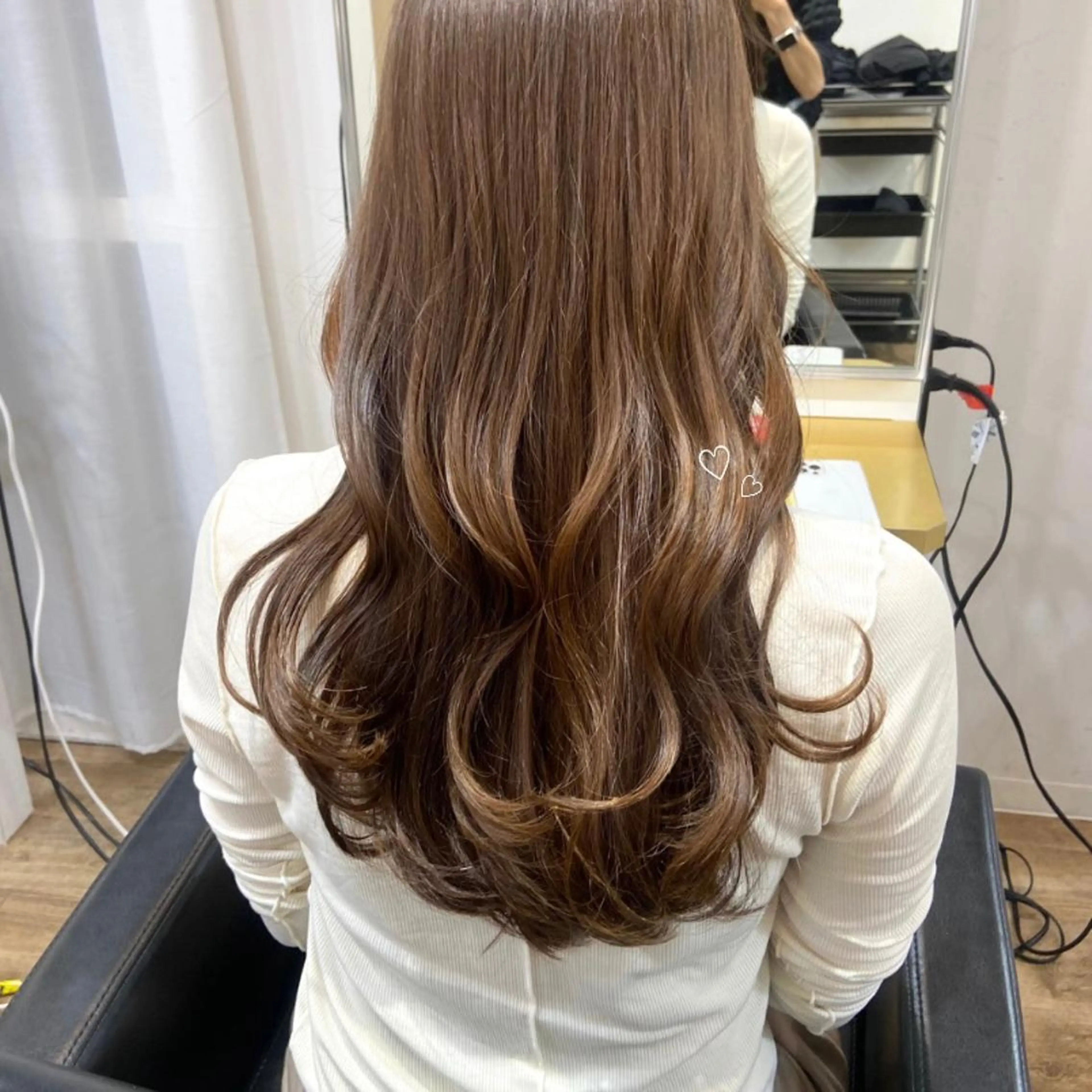 ロング カラー mai 🥀 パーマモデル募集🌀のヘアスタイル