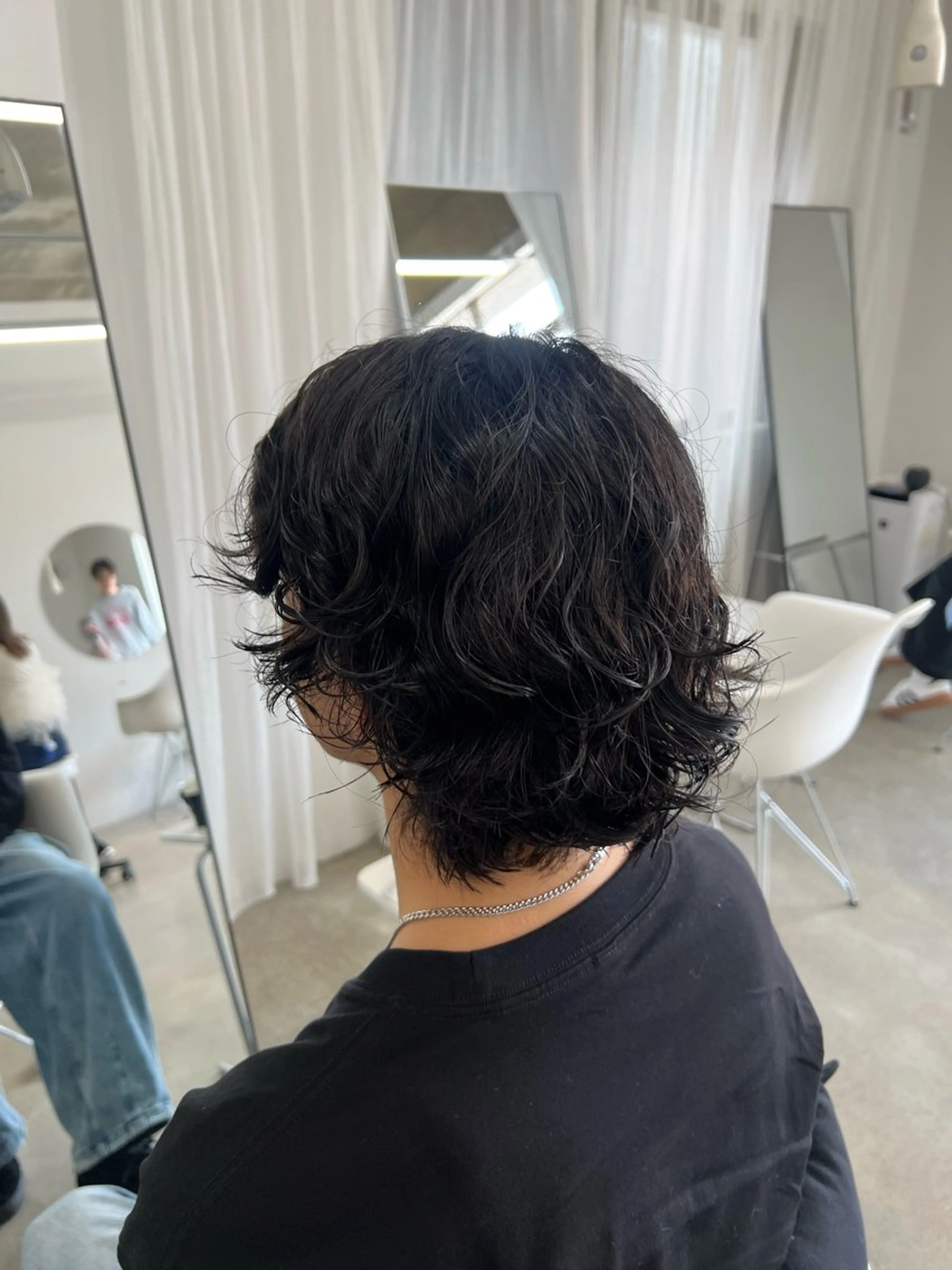 パーマ メンズ カット パーマ トリートメント build所属・秋山 花音のヘアスタイル