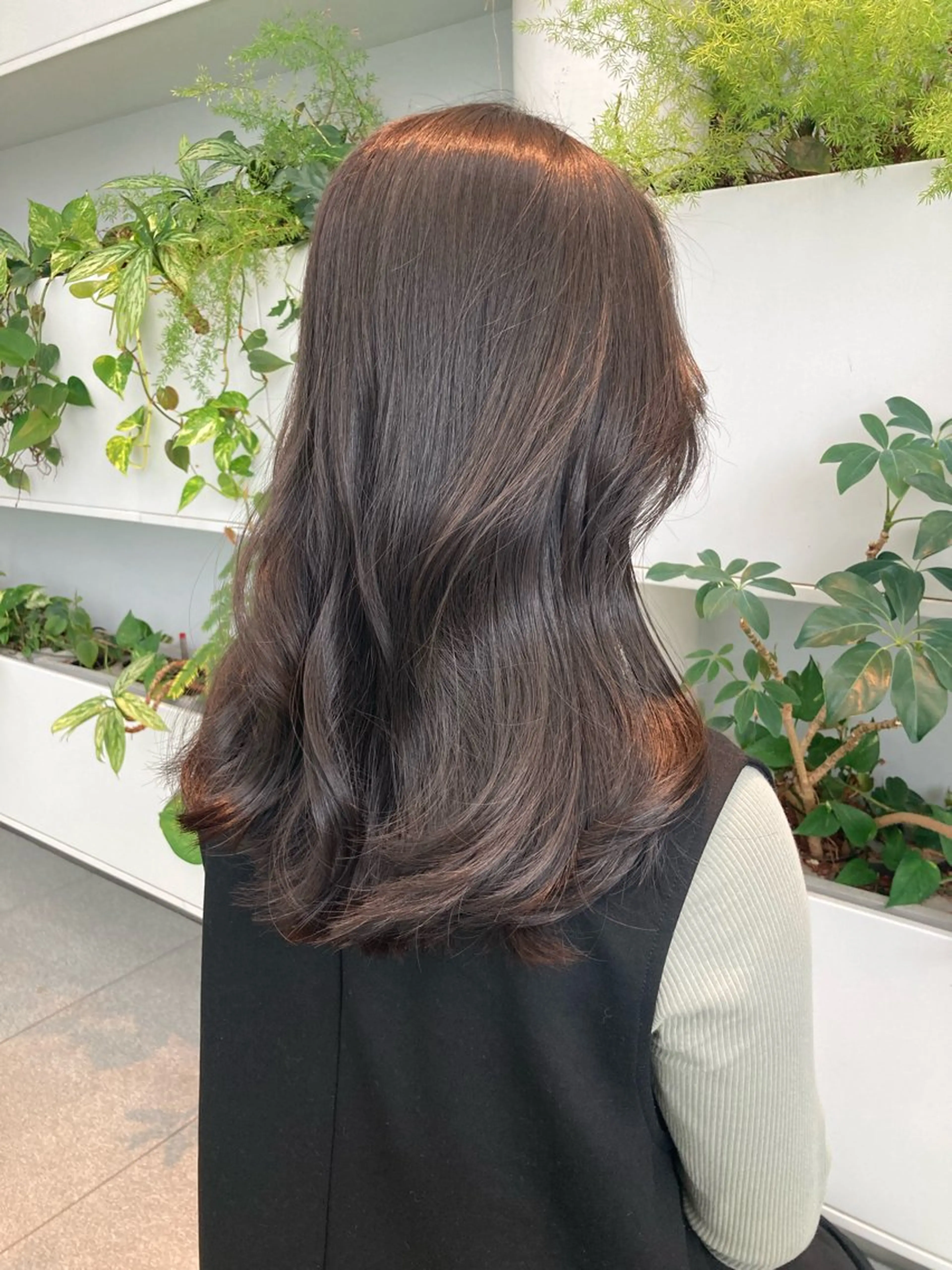 セミロング 🌷小野田 睦🌷のヘアスタイル