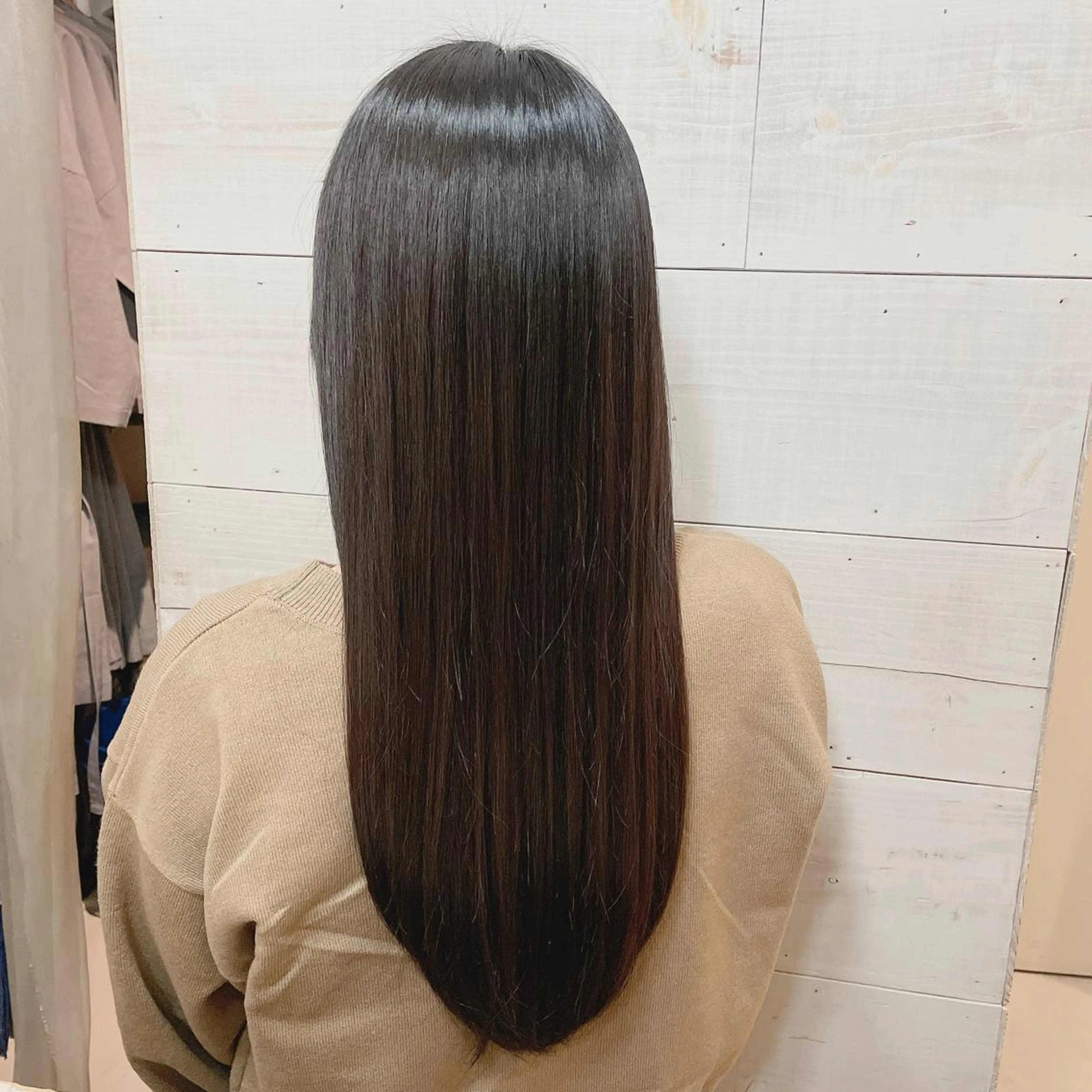 ロング カラー指名No.1 土井新治❄️のヘアスタイル