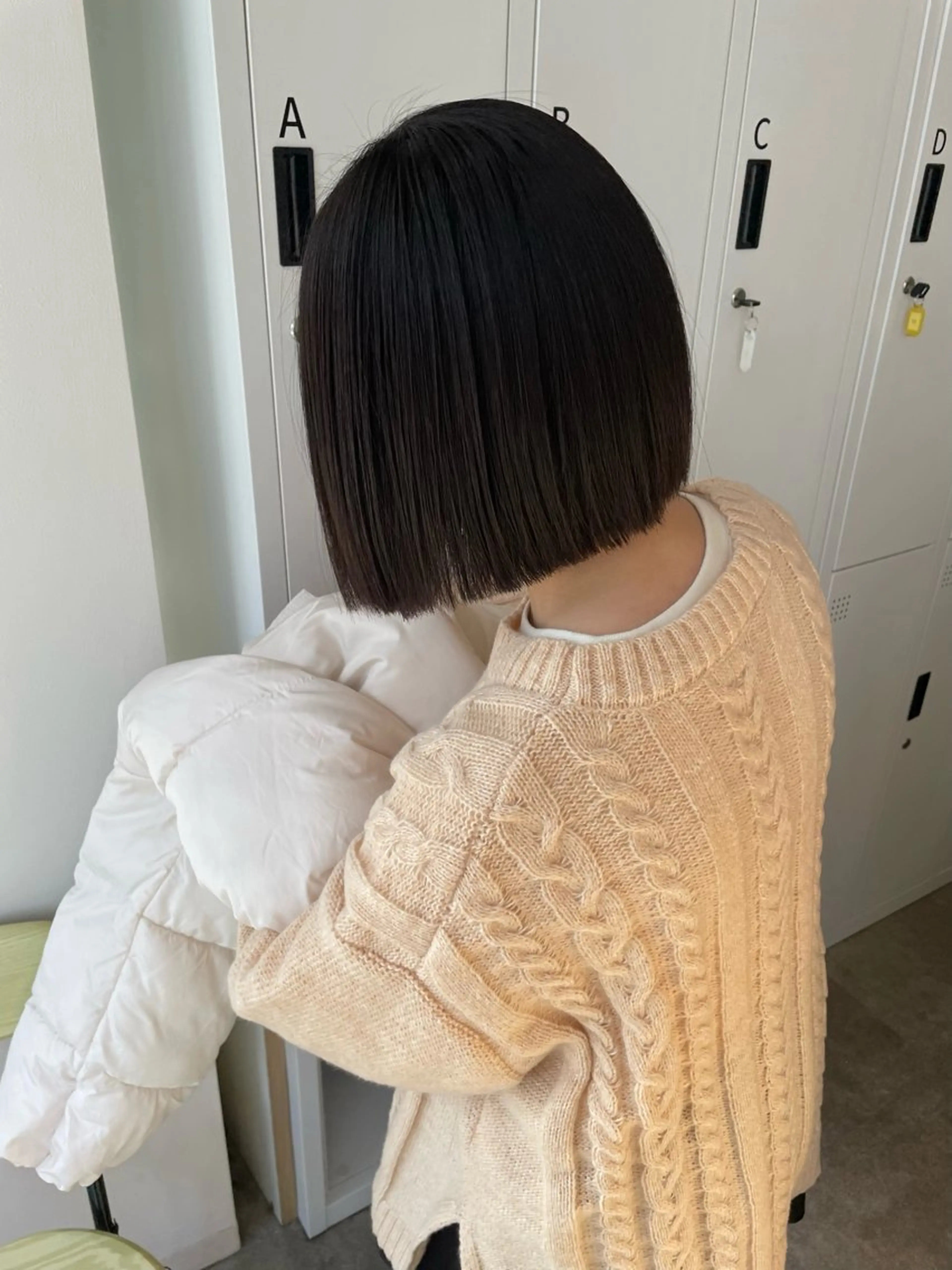 ショート ボブ 髪質改善/艶感カラー 中村吉平のヘアスタイル