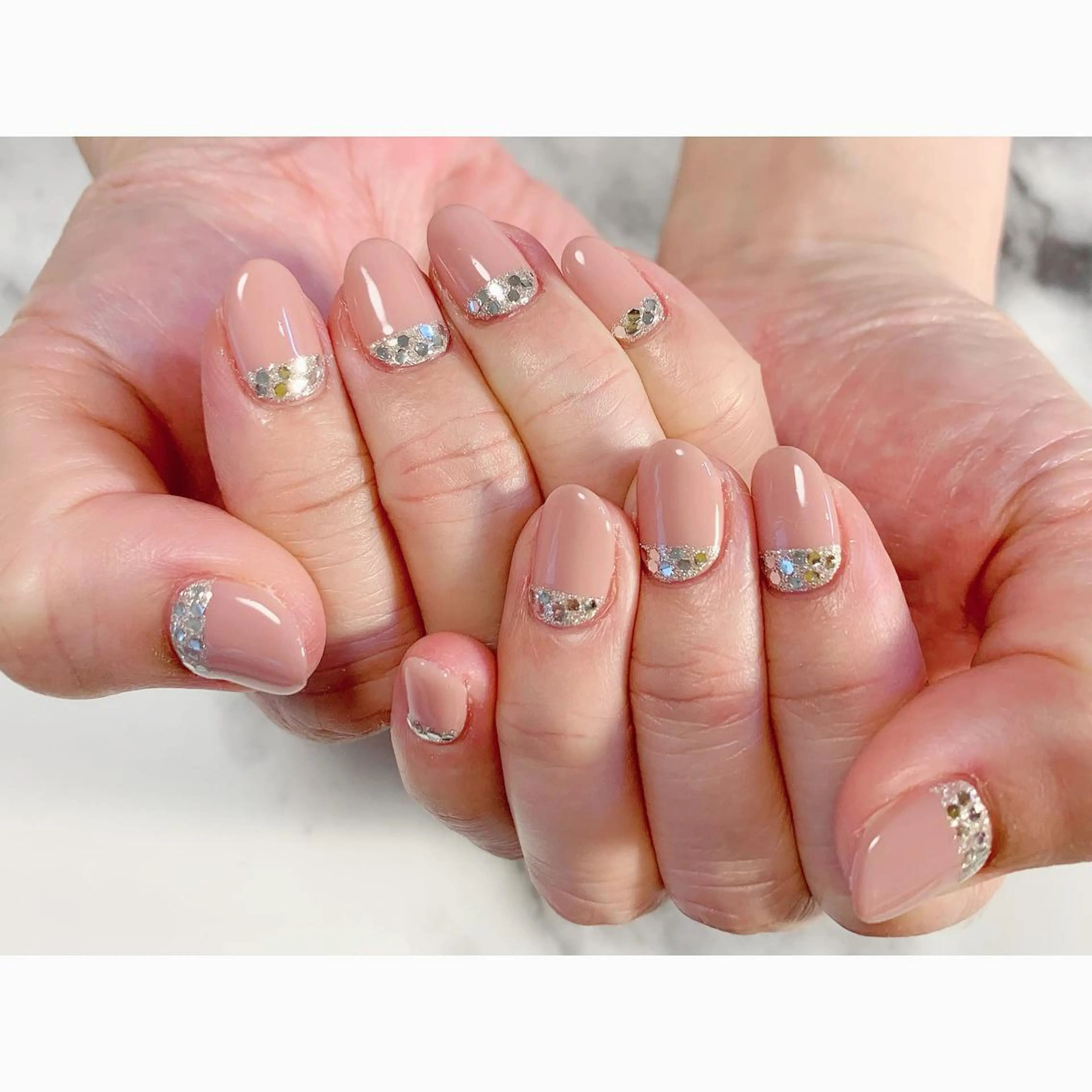 ネイル ラメ(グリッター) nailsalon maluriのネイルデザイン