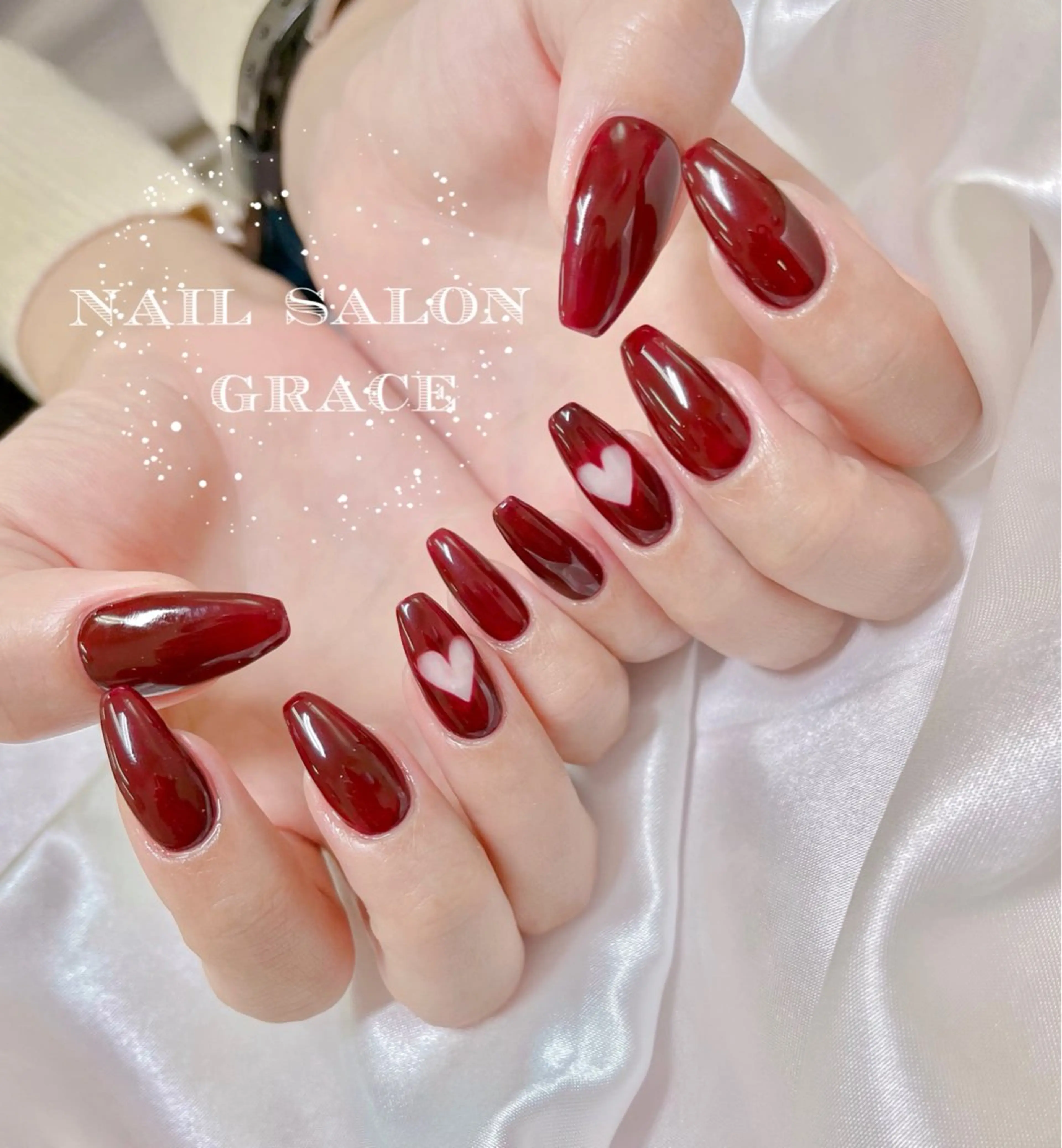 ネイル ハート nailsalon GRACE所属・GRACE nailのネイルデザイン