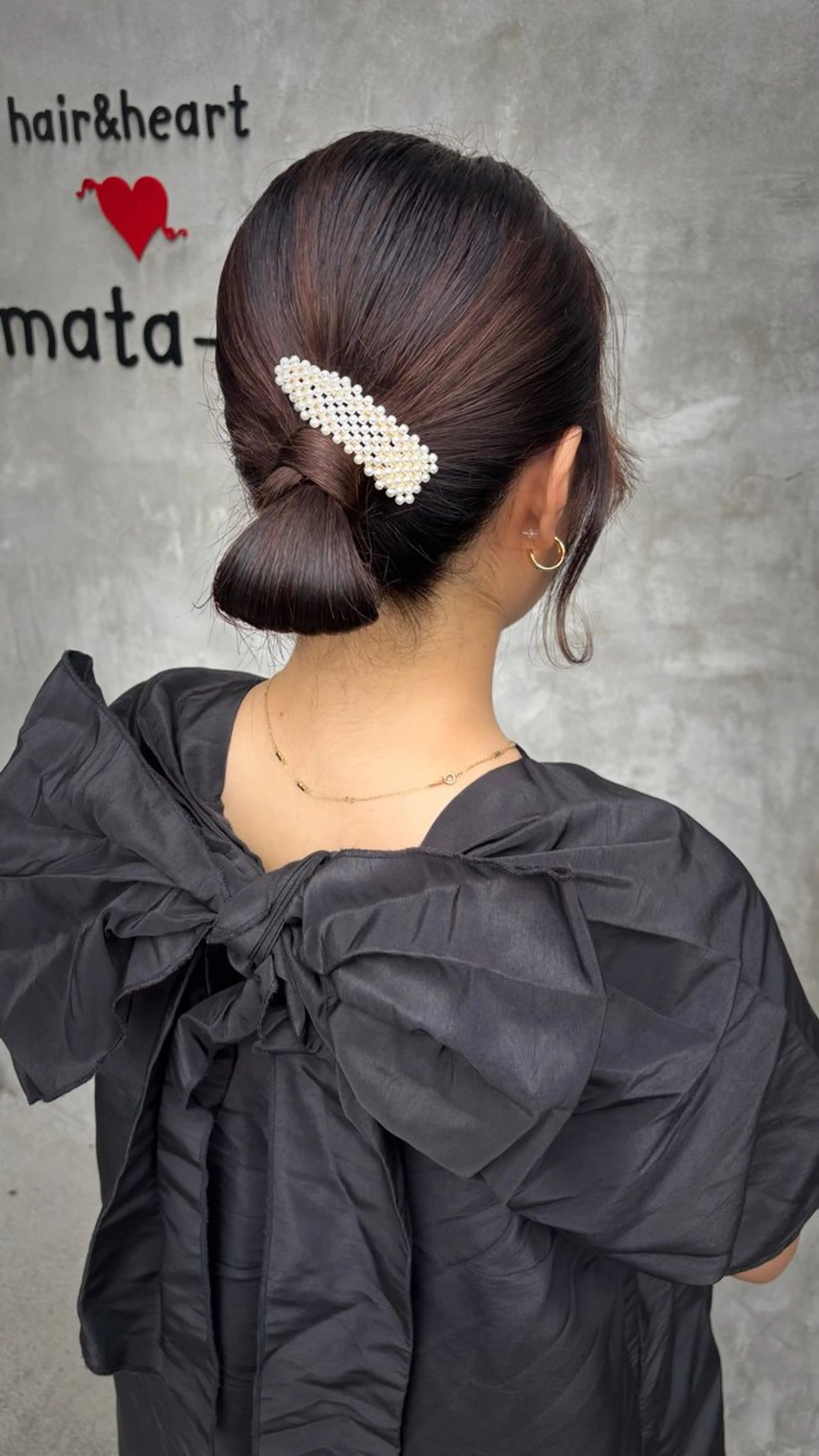 ヘアアレンジ カット mata-L23 かのんのヘアスタイル