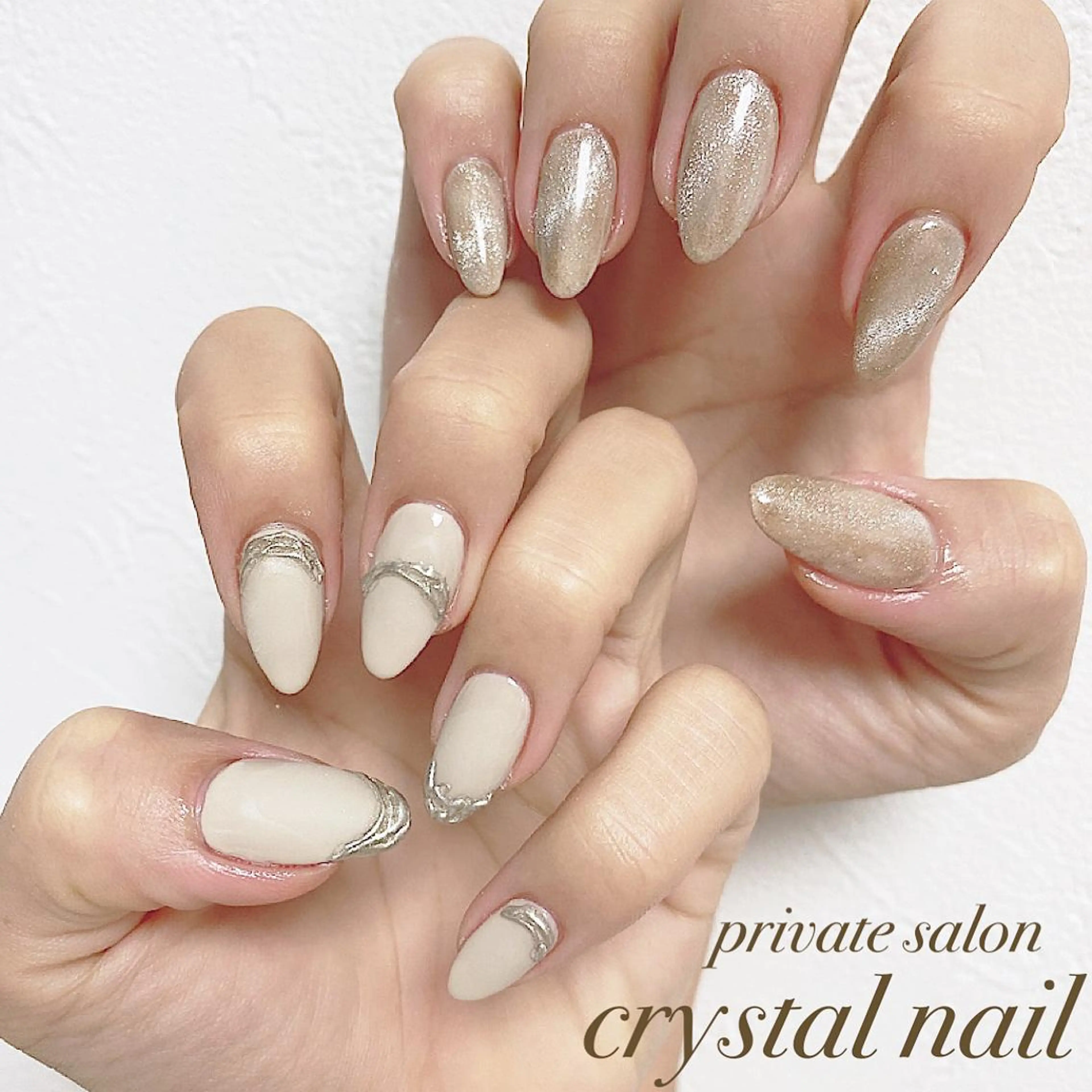 ネイル Crystal Nailのネイルデザイン
