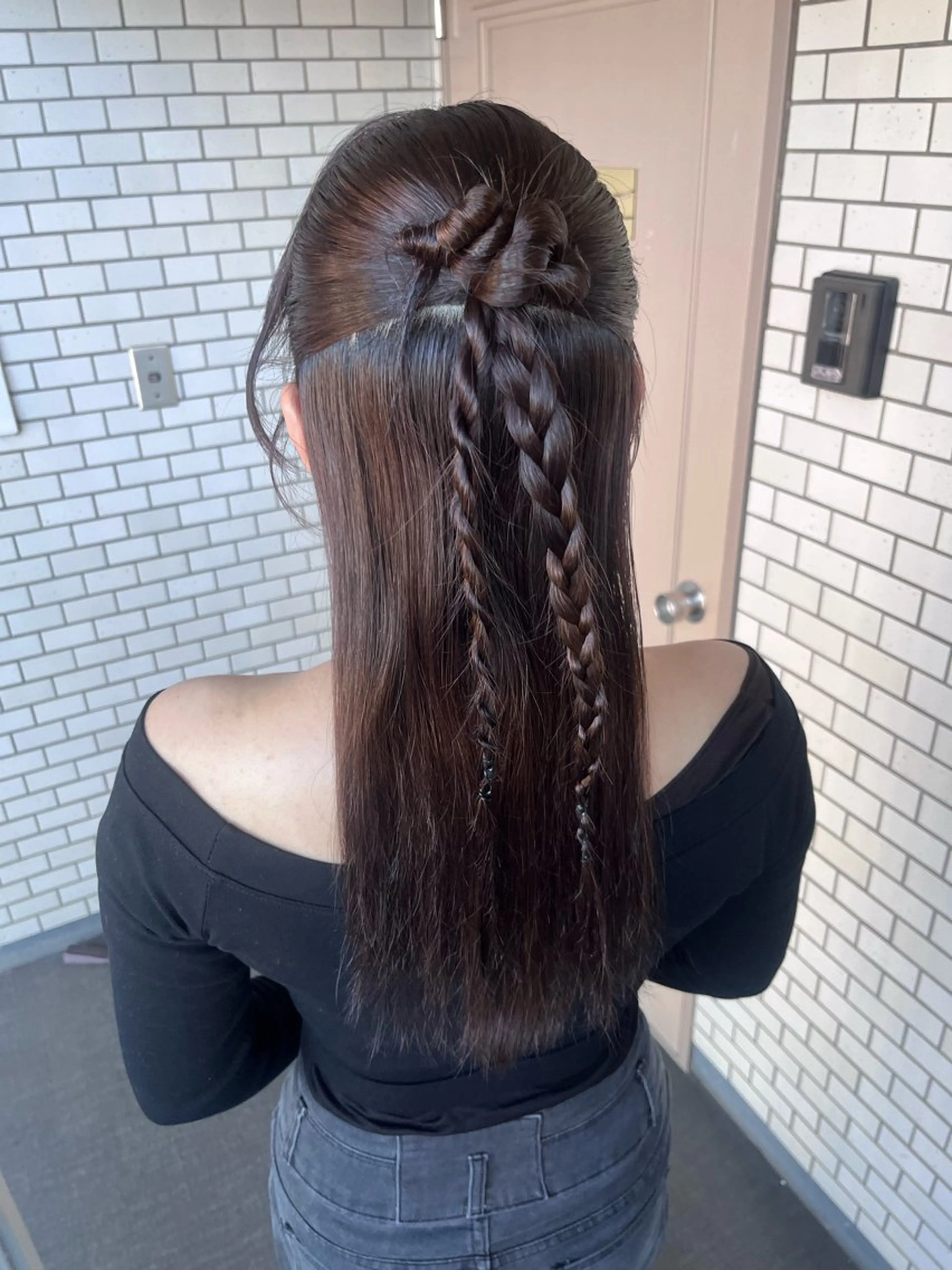 ヘアアレンジ ハーフアップ ヘアセット 参列 ✽ 推し活ヘア 💕ゆり🐈🐾のヘアスタイル