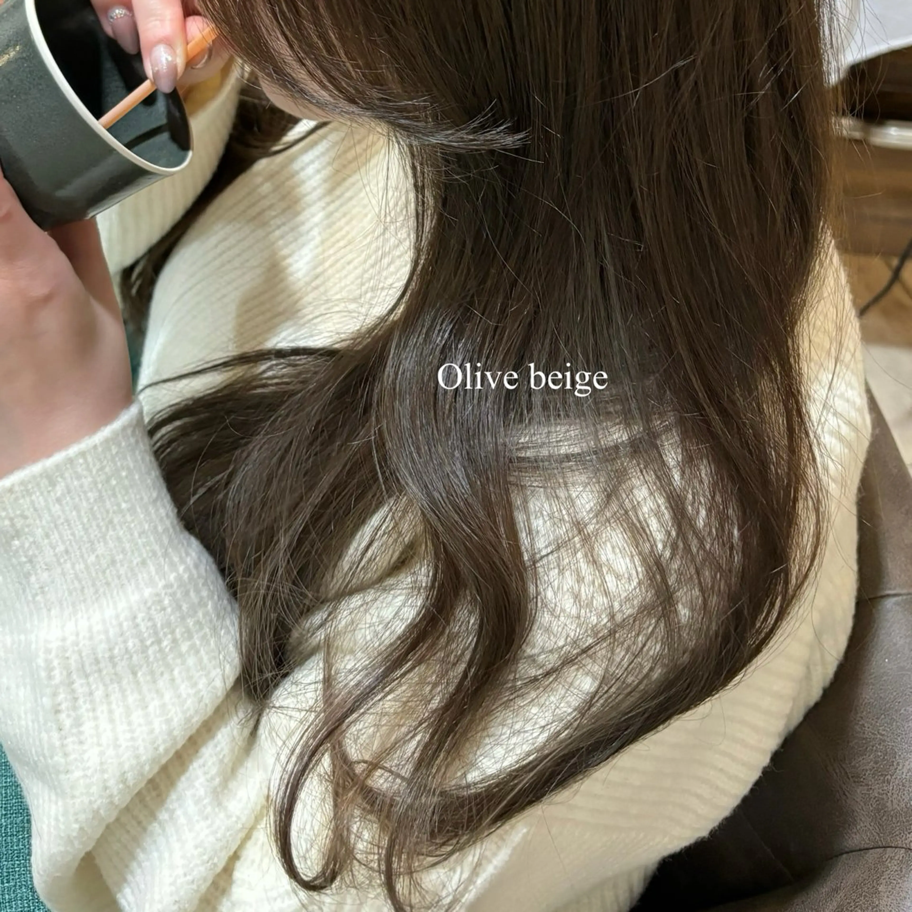カラー ヘアカラー ヘアセット Well所属・sato harunaのヘアスタイル