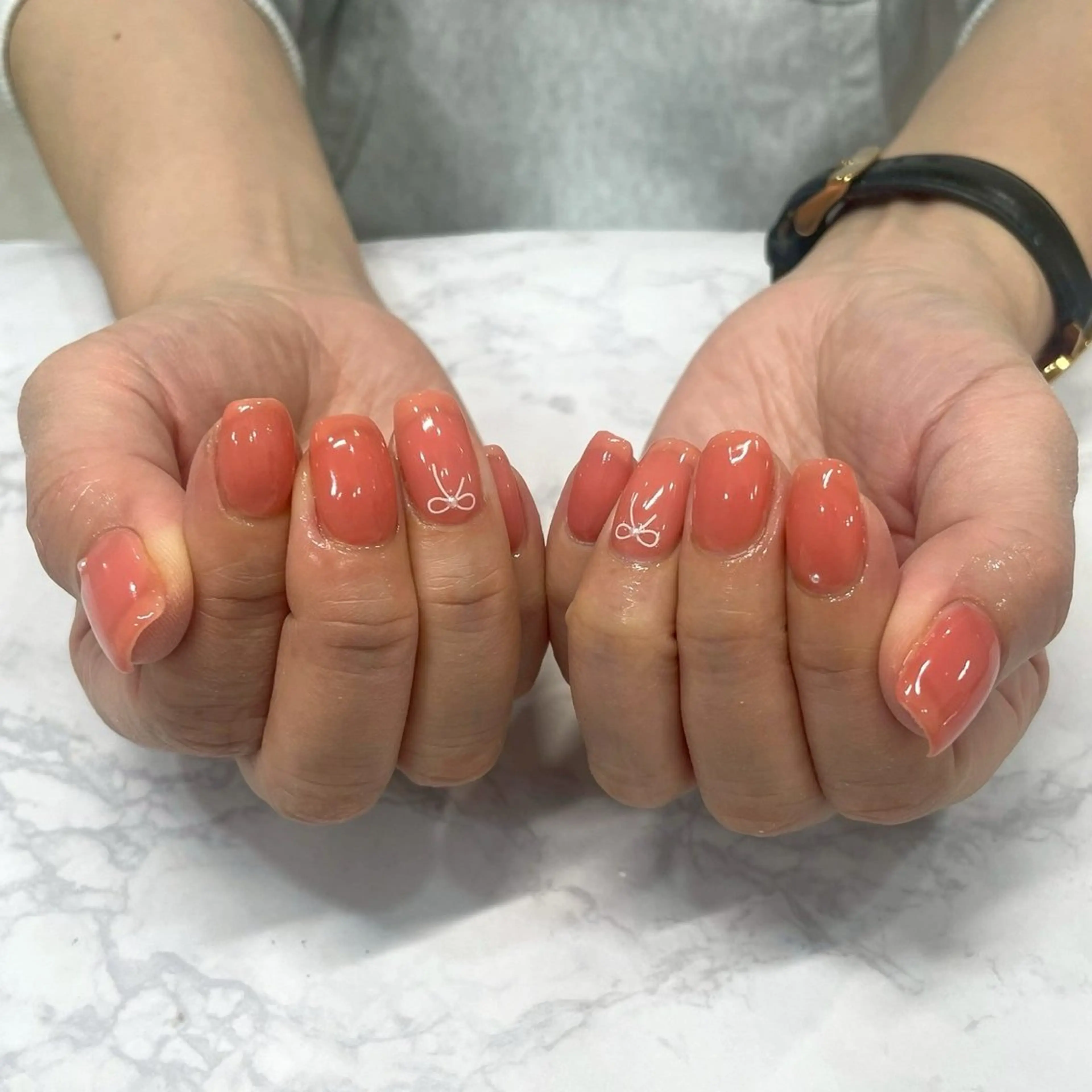 ネイル シンプルネイル ハンドネイル Nailist Takahashiのネイルデザイン