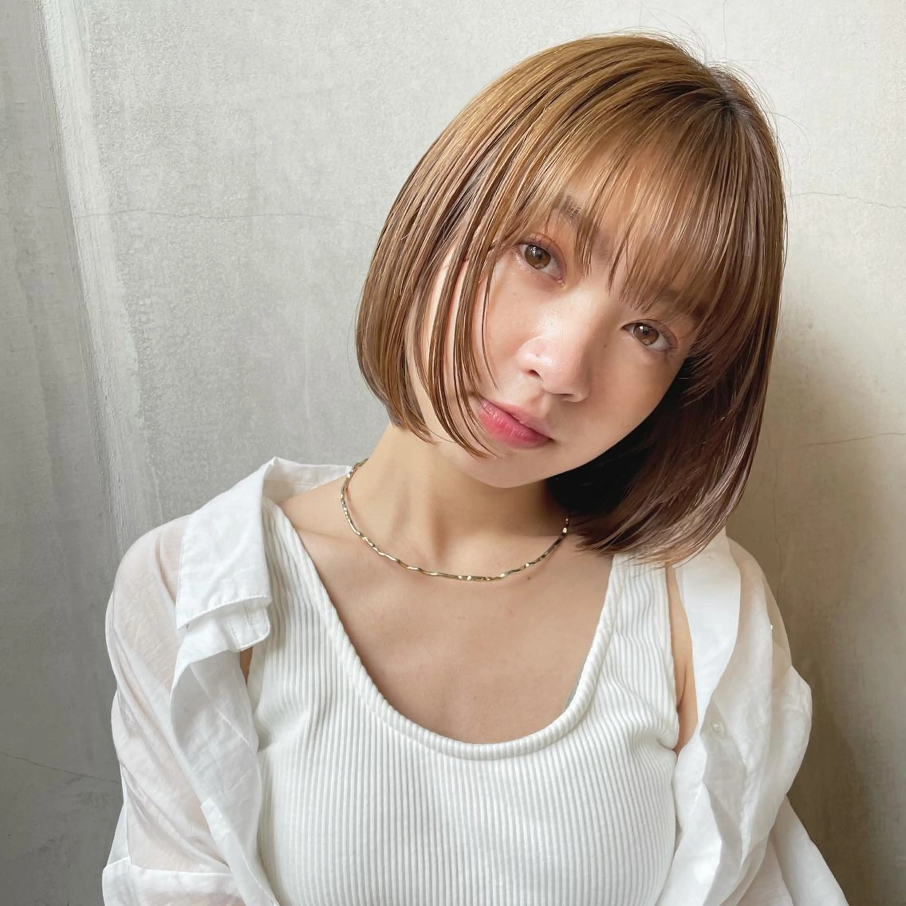 ショート ボブ 🫧透明感ヘア🫧 🧸竹花　彩希🧸のヘアスタイル