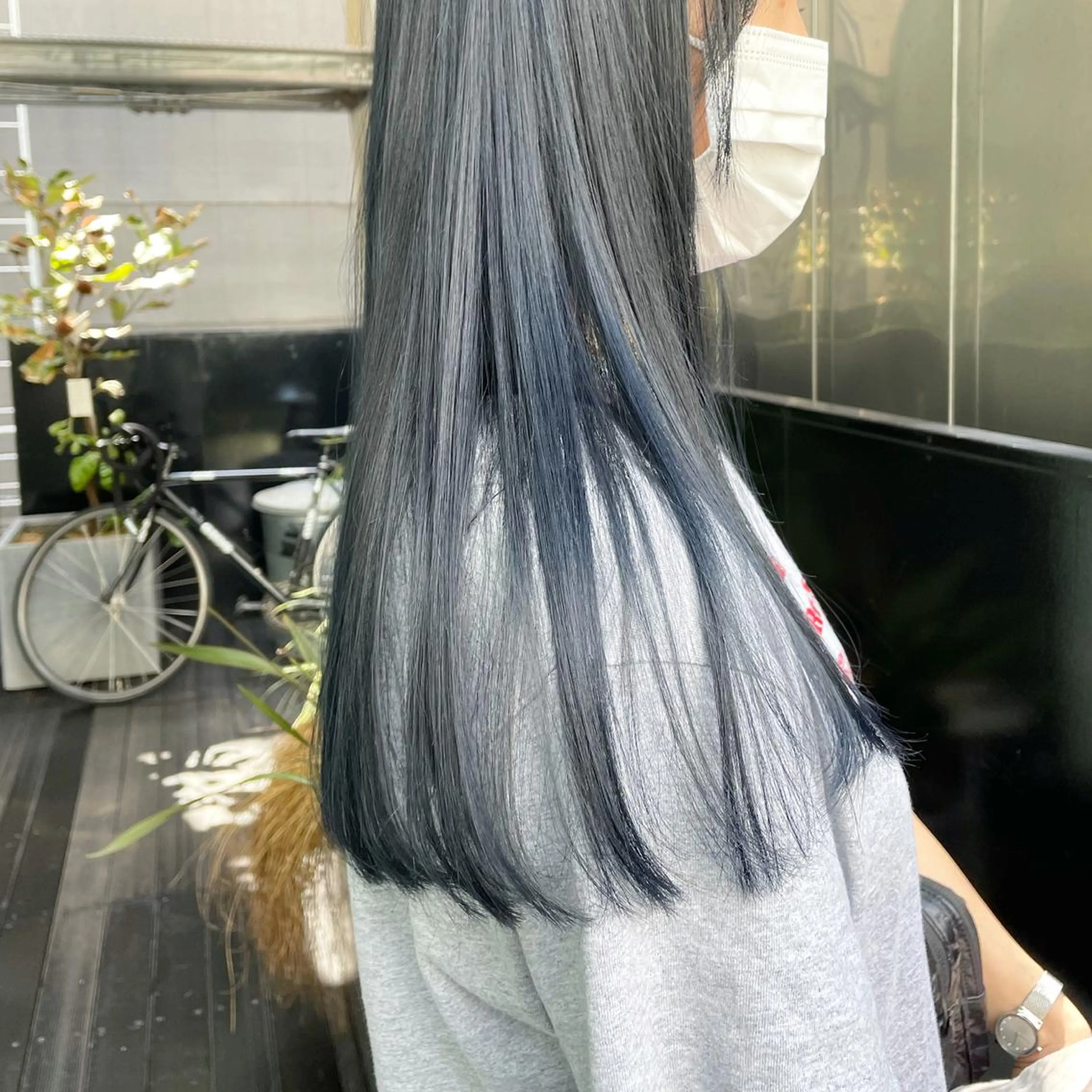 ロング カラー ヘアカラー miyu ハイトーン/レイヤーのヘアスタイル