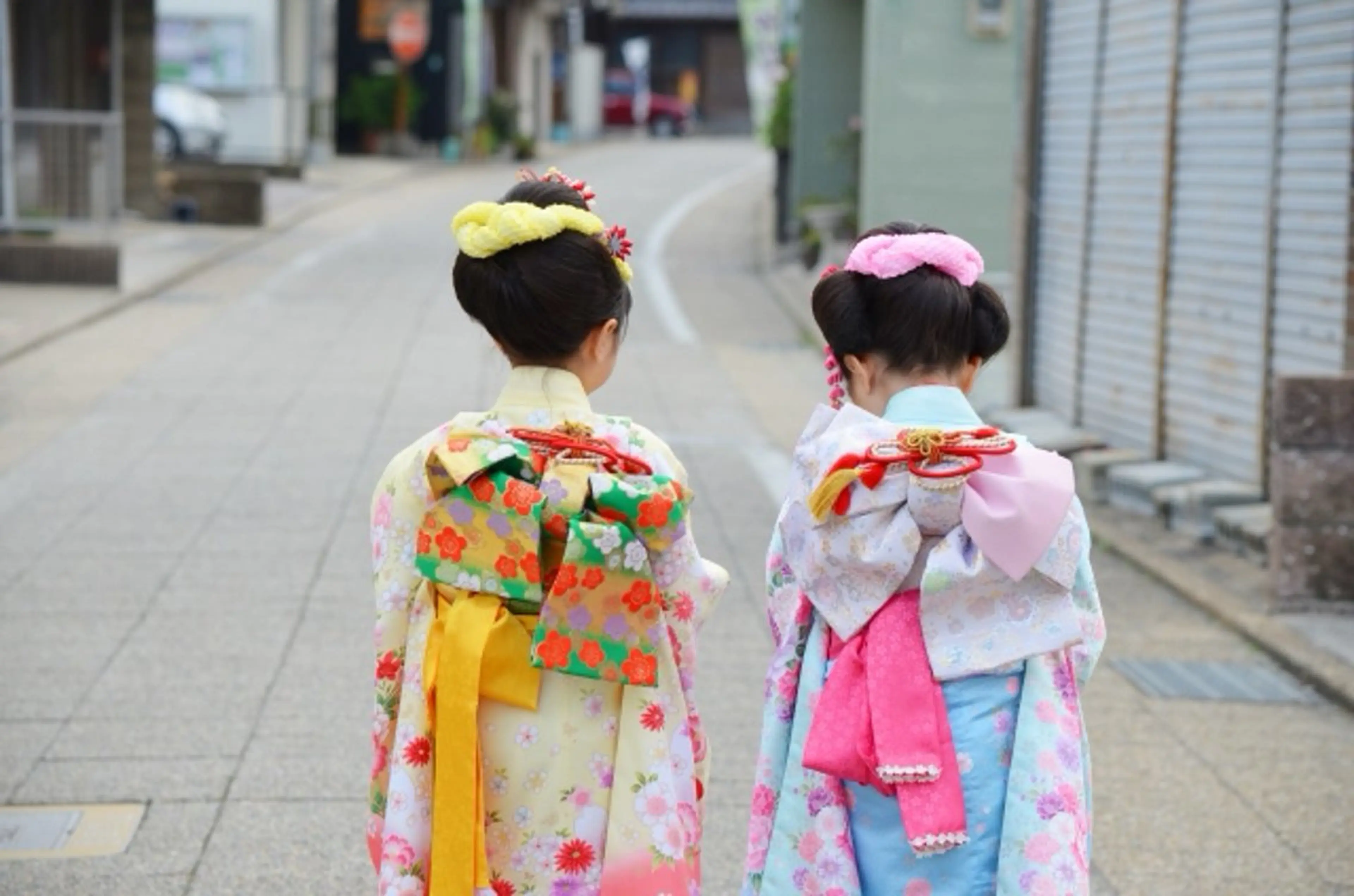 七五三👘三つ身、四つ身＋ヘアセットレギュラーの写真