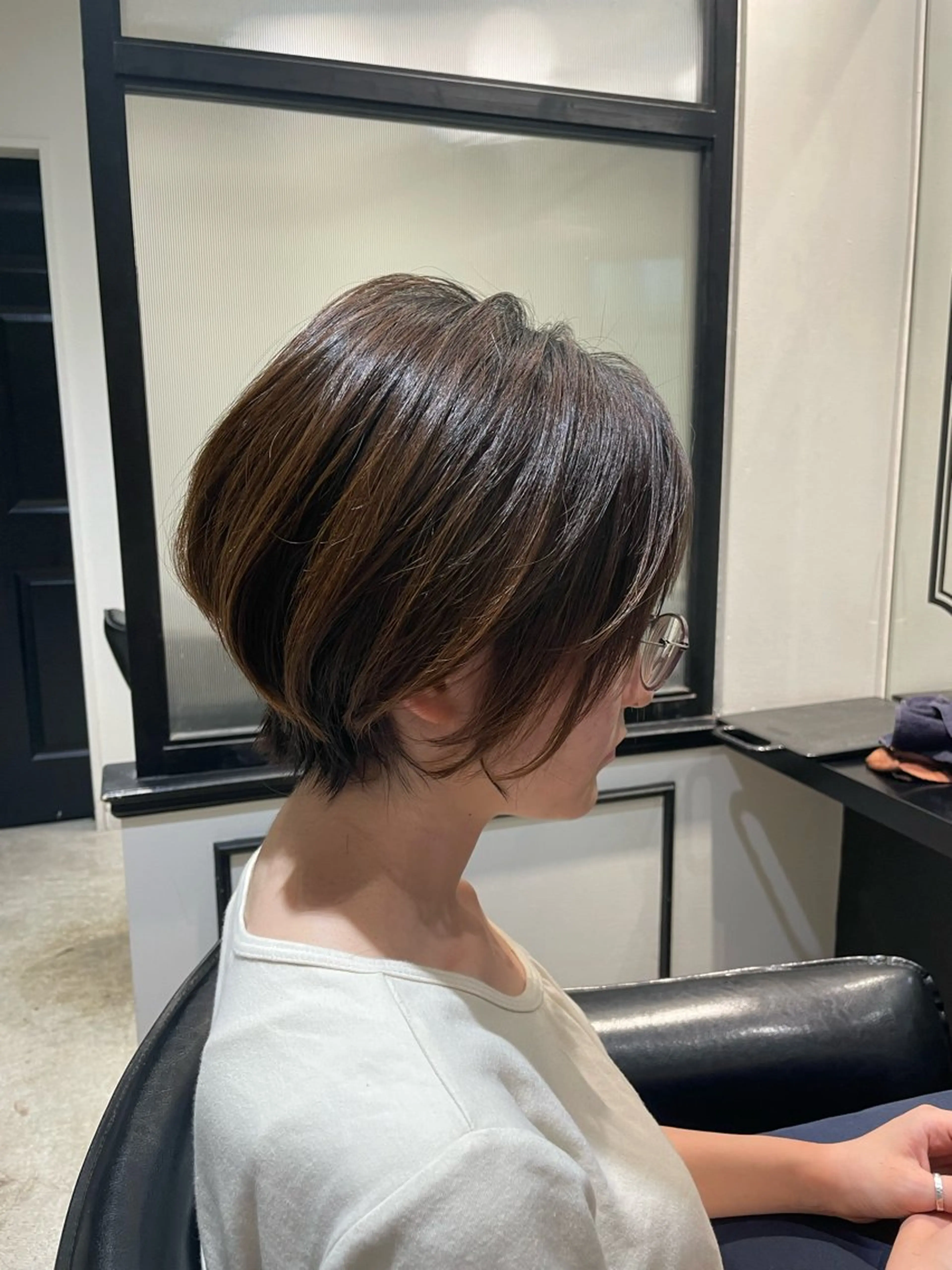 ショート ショートボブ ボブ ショートヘア feliz🤍 RINAのマツエク・マツパデザイン
