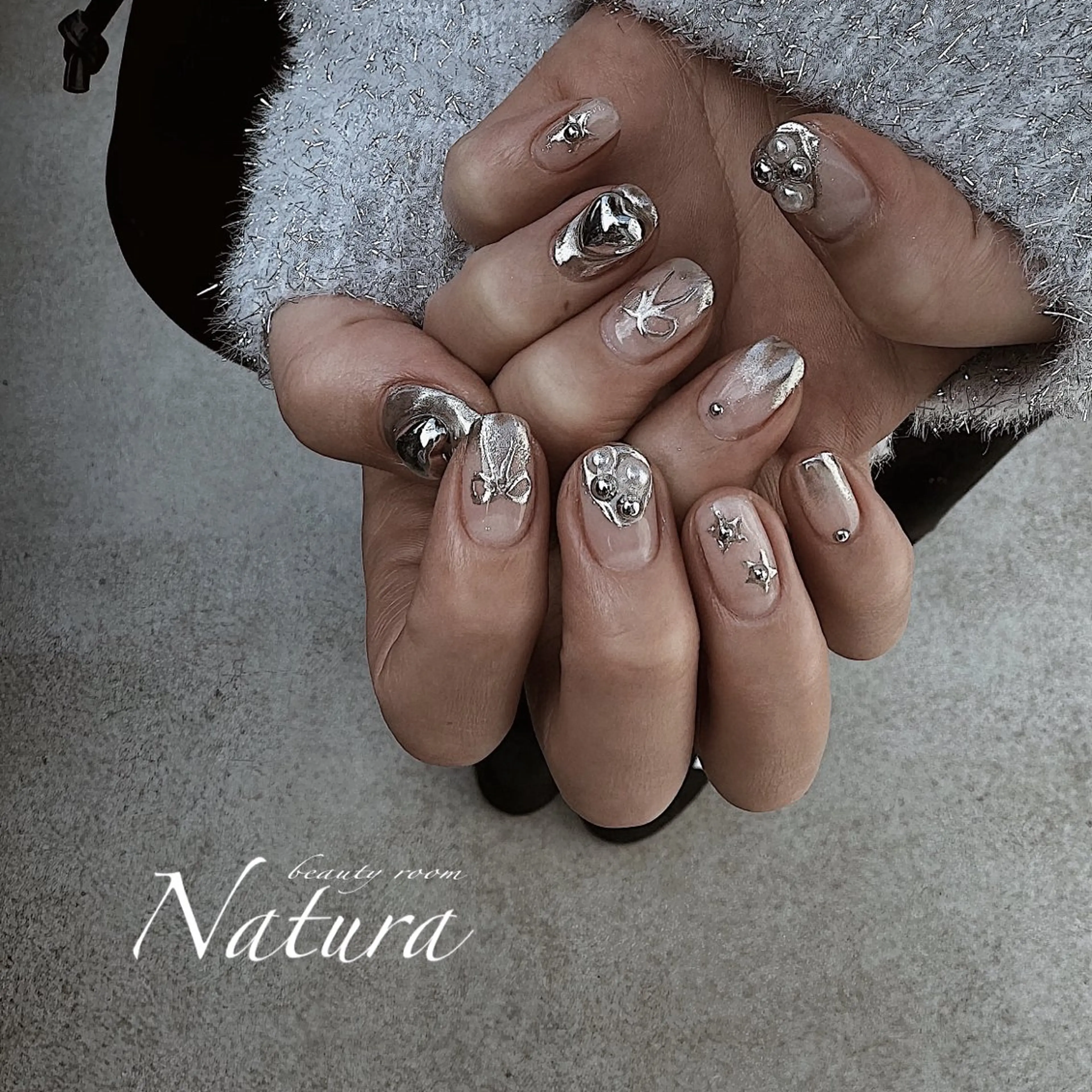 ネイル ハンドネイル beautyroom Naturaのネイルデザイン