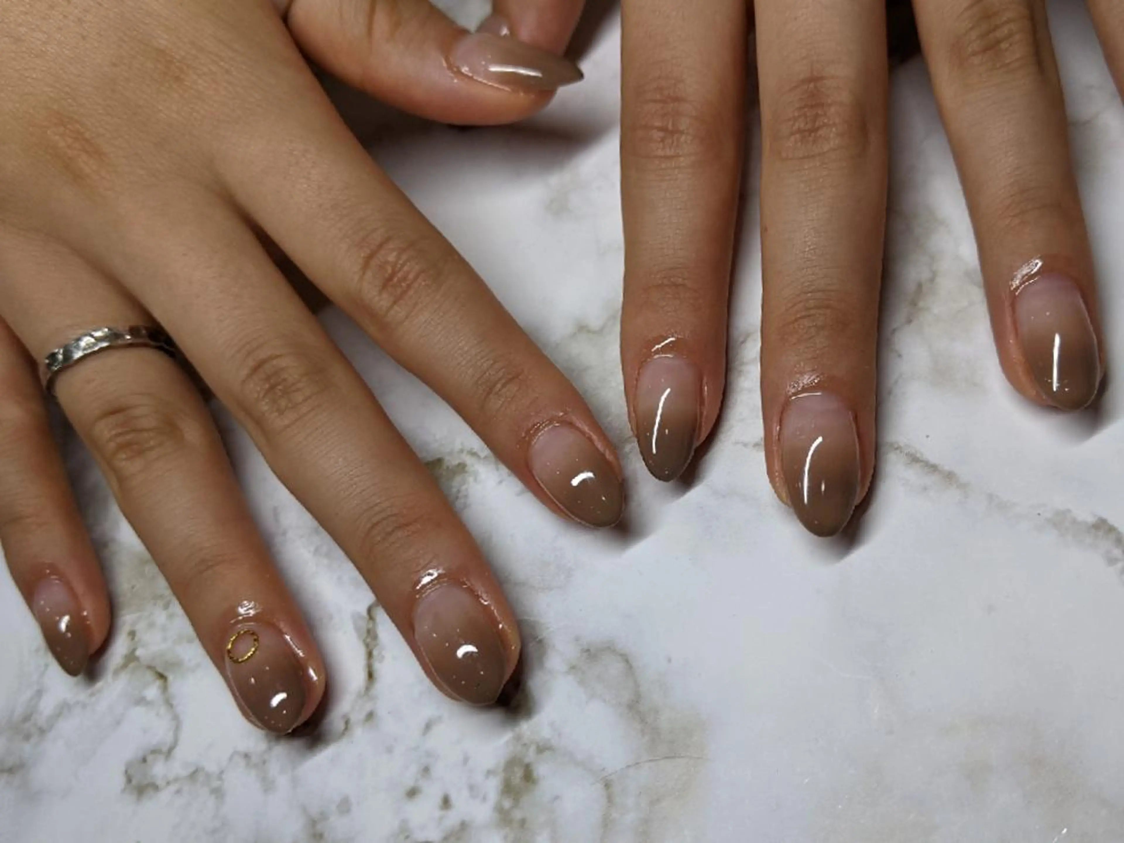 ネイル アートネイル グラデーション Beaute Pure_Mのネイルデザイン