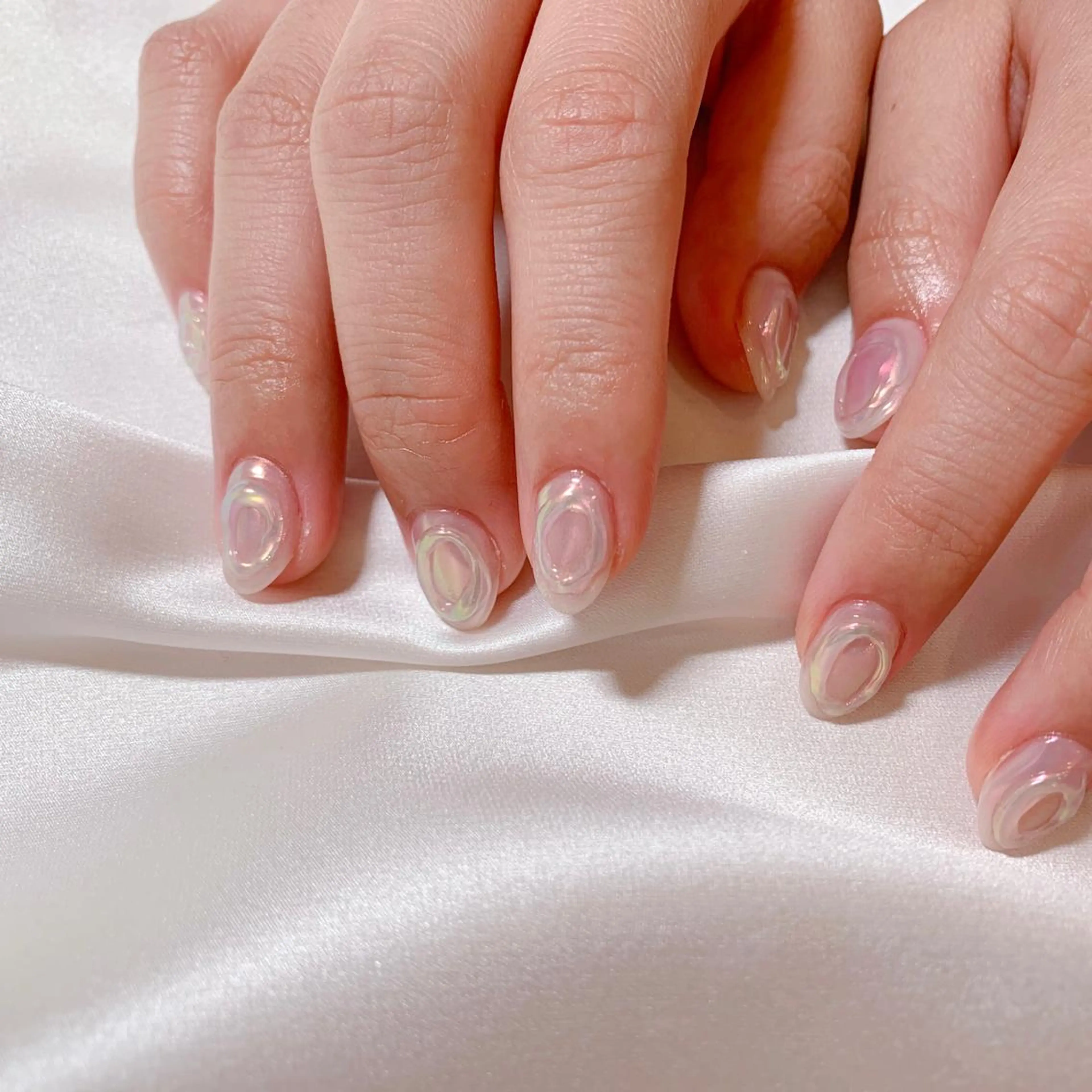 ネイル ミラーネイル ハンドネイル w*ange nail所属・w*ange MAOのネイルデザイン