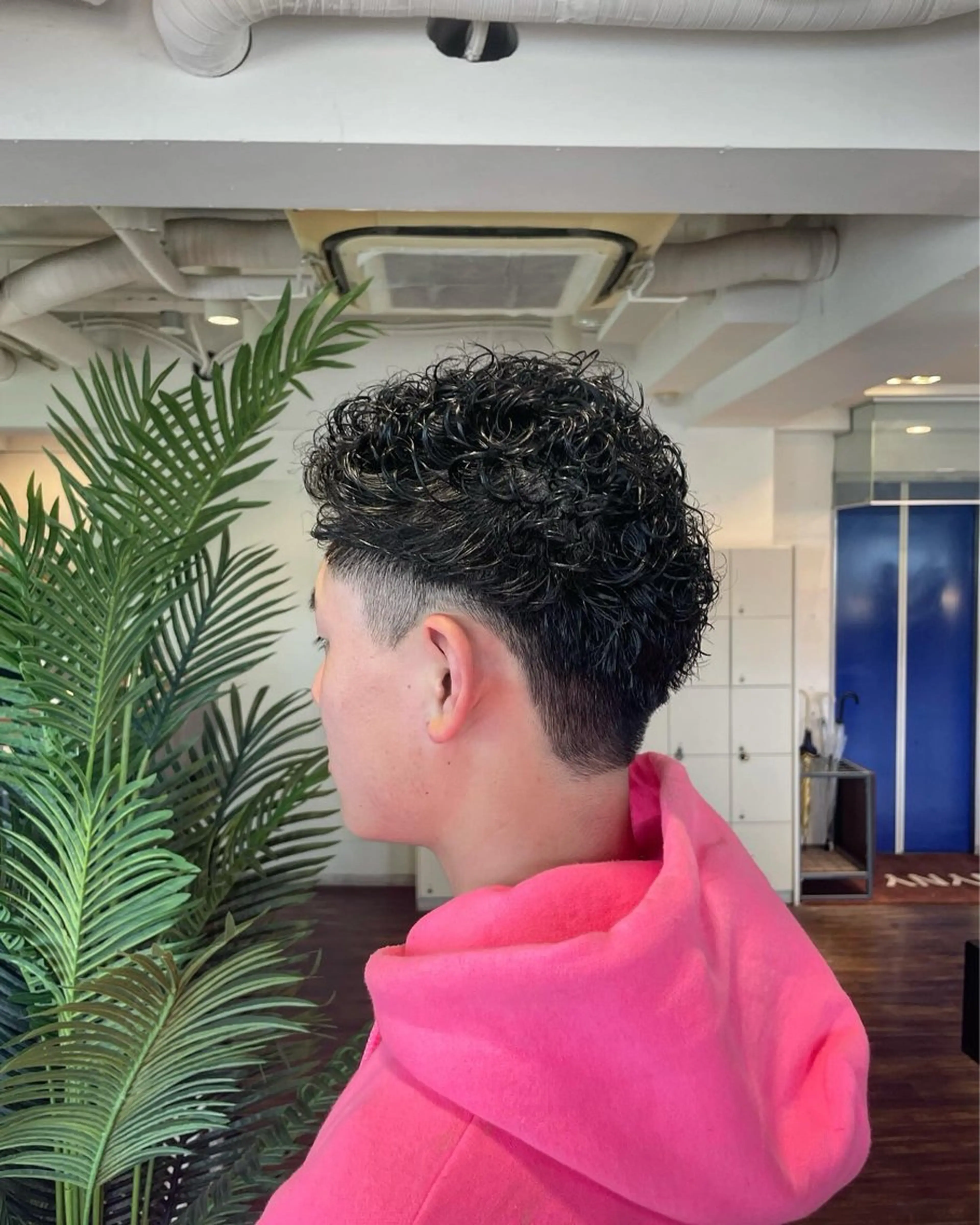 パーマ メンズ メンズパーマ プードルパーマ プードルパーマ カット パーマ 佐藤 綾郁のヘアスタイル