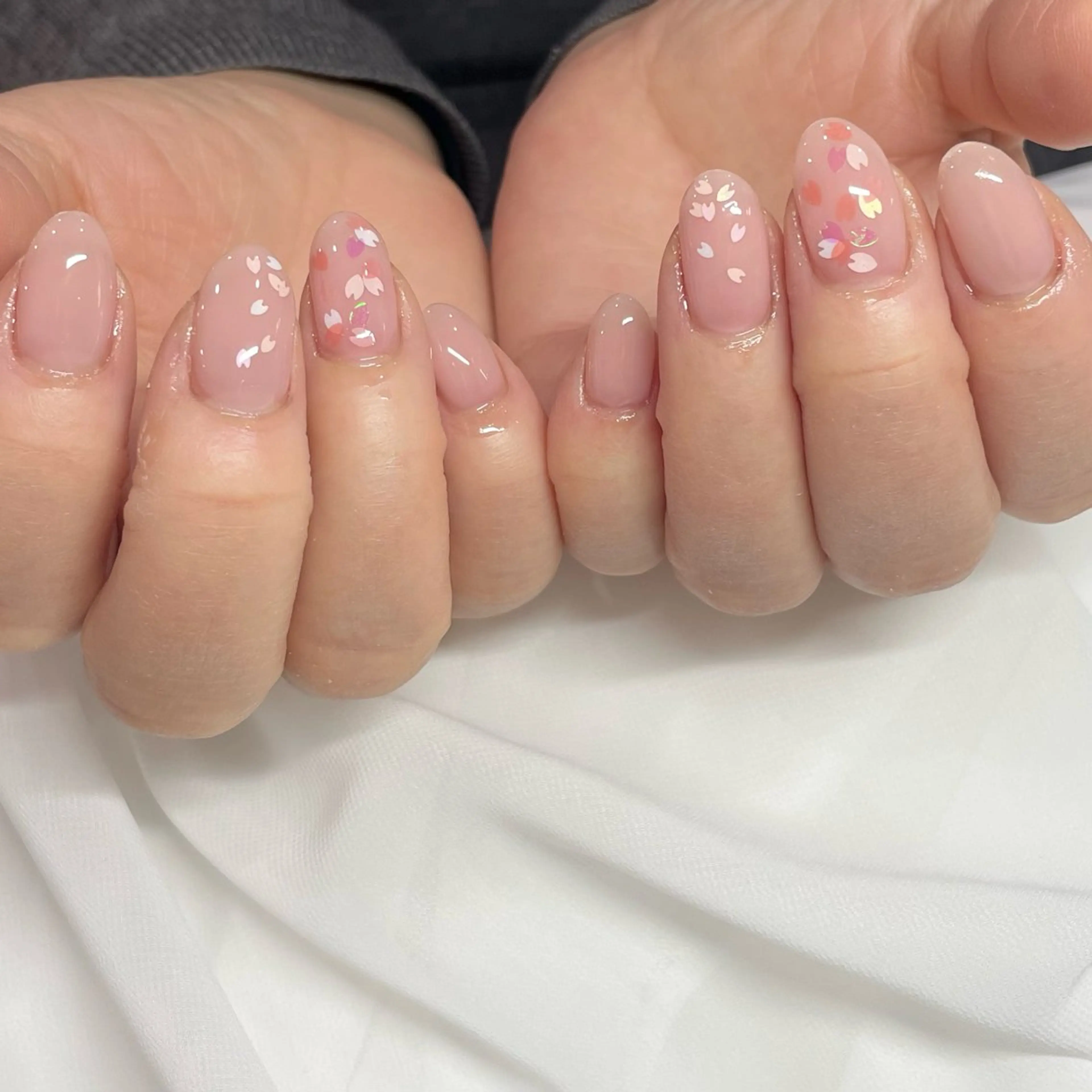 ネイル ハンドネイル ハンドケア 西本町/阿波座 大人女性向け美爪形成のネイルデザイン