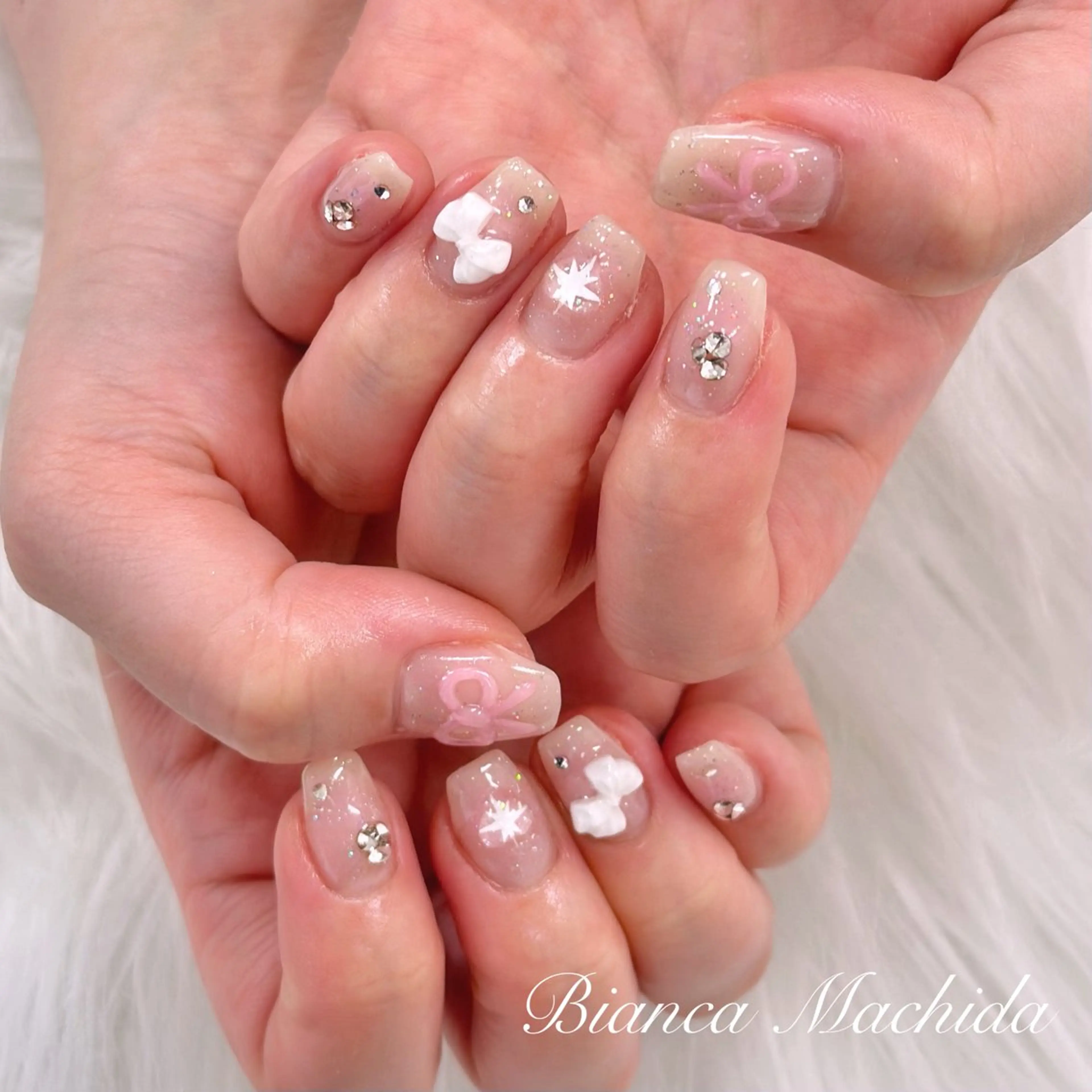 ネイル ハンドネイル Bianca👼🏻 OIKAWAのネイルデザイン
