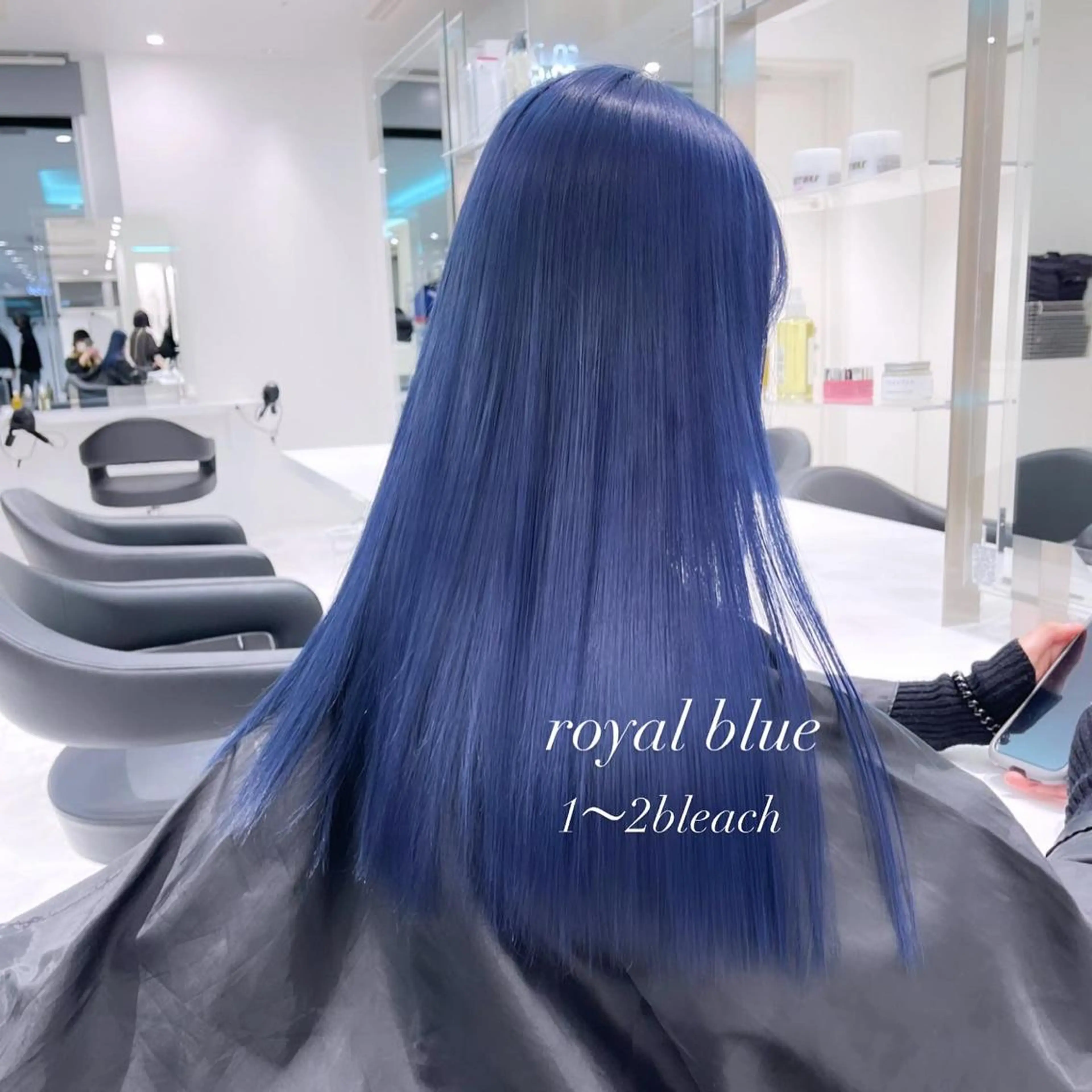 ロング カラー ヘアアレンジ ヘアカラー トリートメント 𝘳𝘺𝘰𝘬𝘢 髪質改善／ブリーチのヘアスタイル