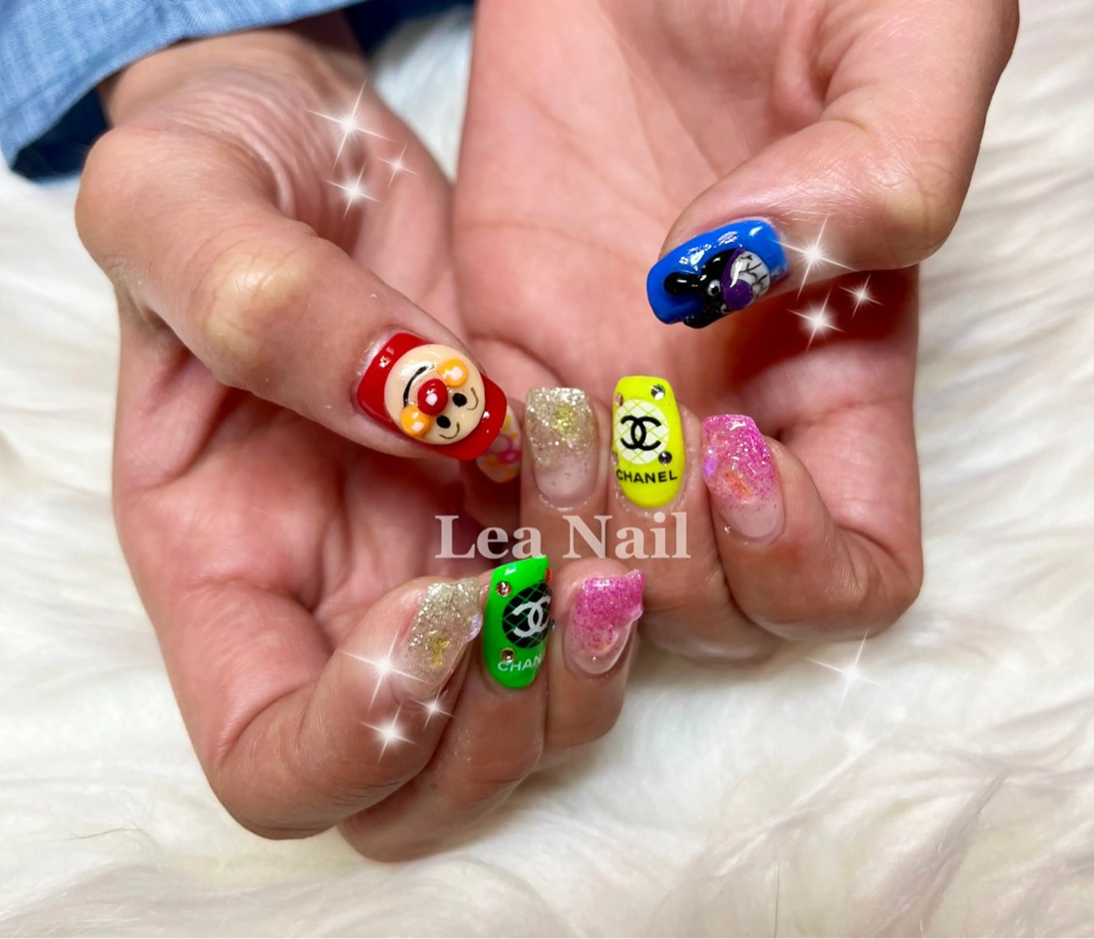 ネイル 持ち込み Lea Nailのネイルデザイン