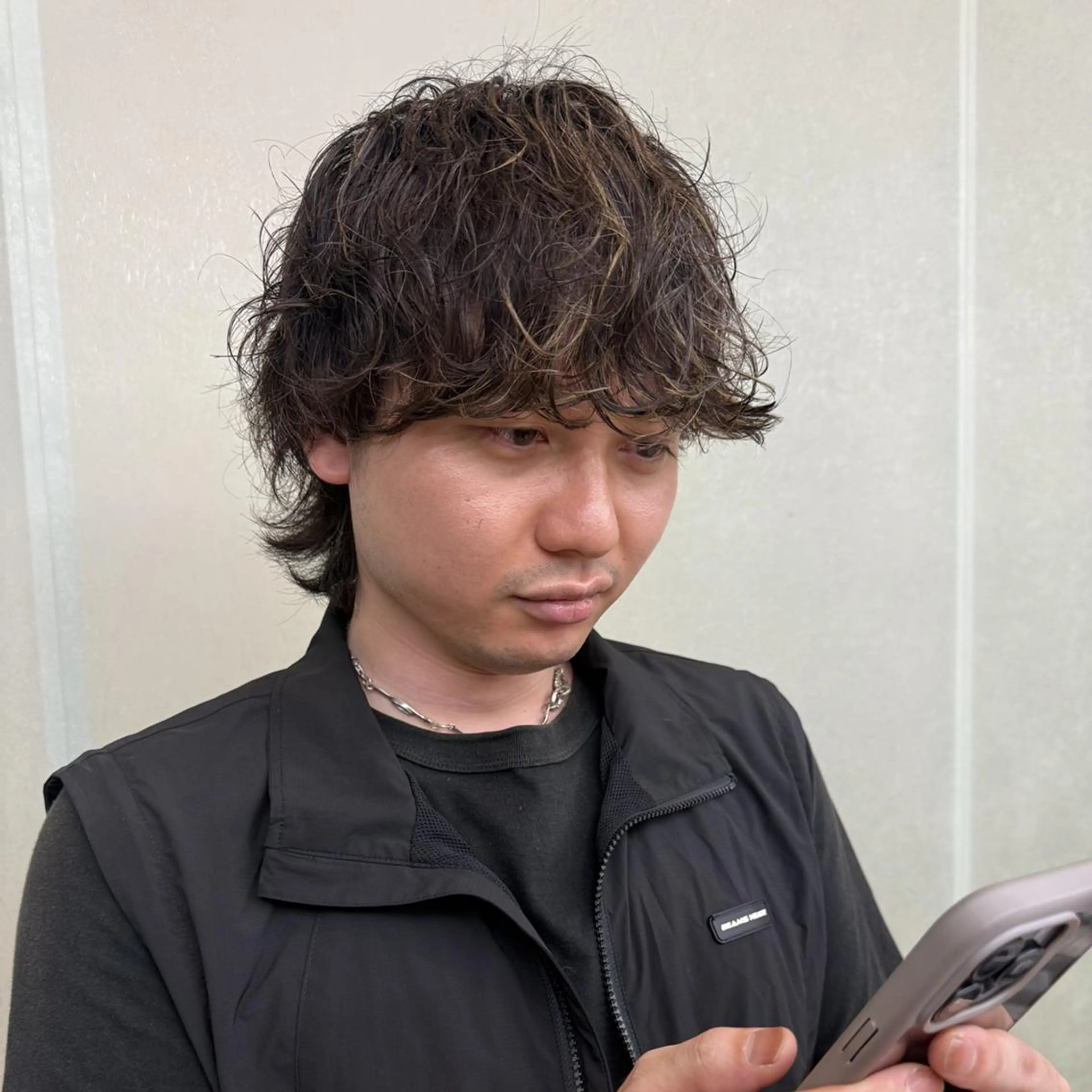 メンズカット＋パーマの写真