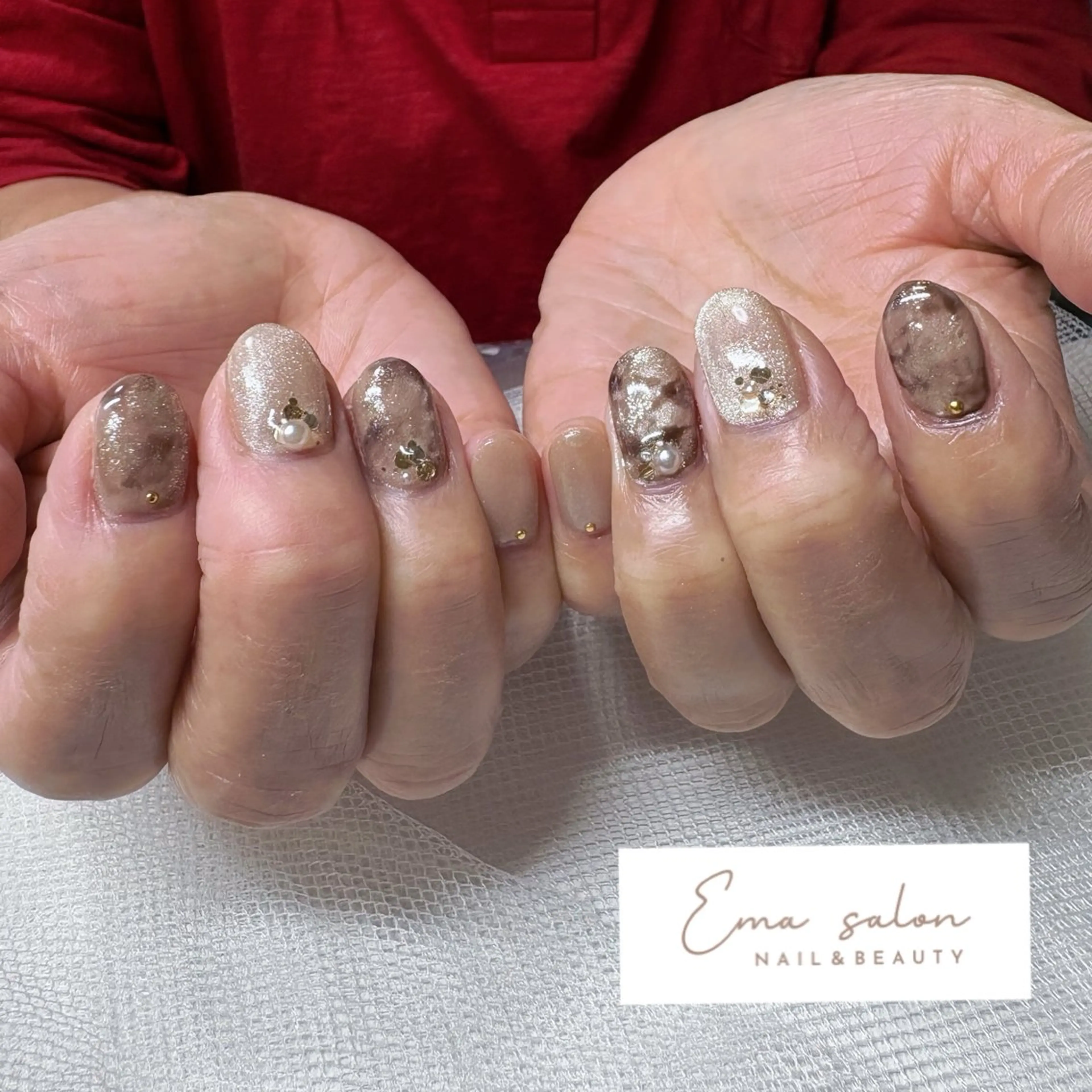ネイル ハンドネイル Ema salon satomiのネイルデザイン