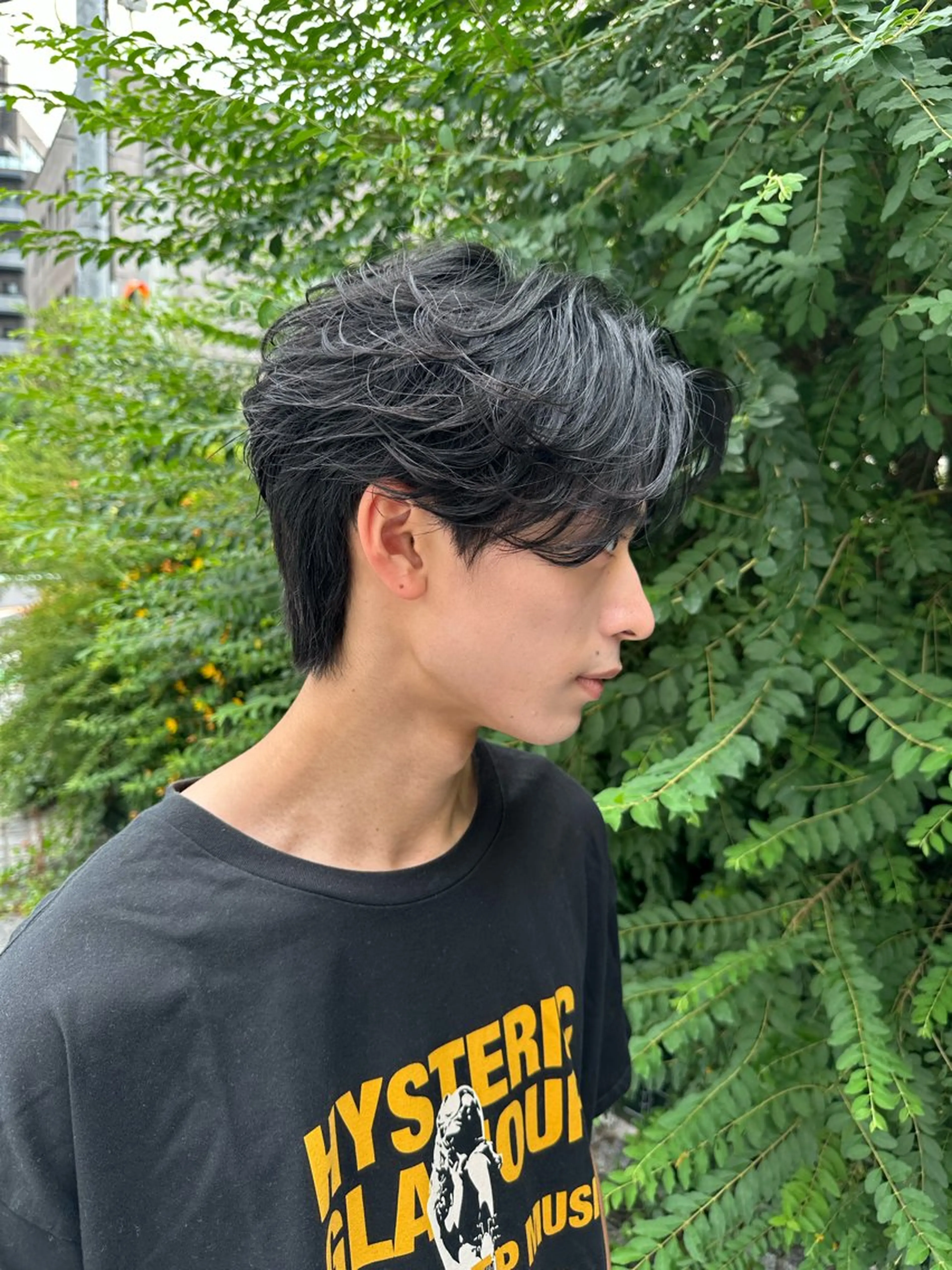 パーマ メンズ カット パーマ トリートメント フェザーパーマ/ 縮毛矯正/げんのヘアスタイル