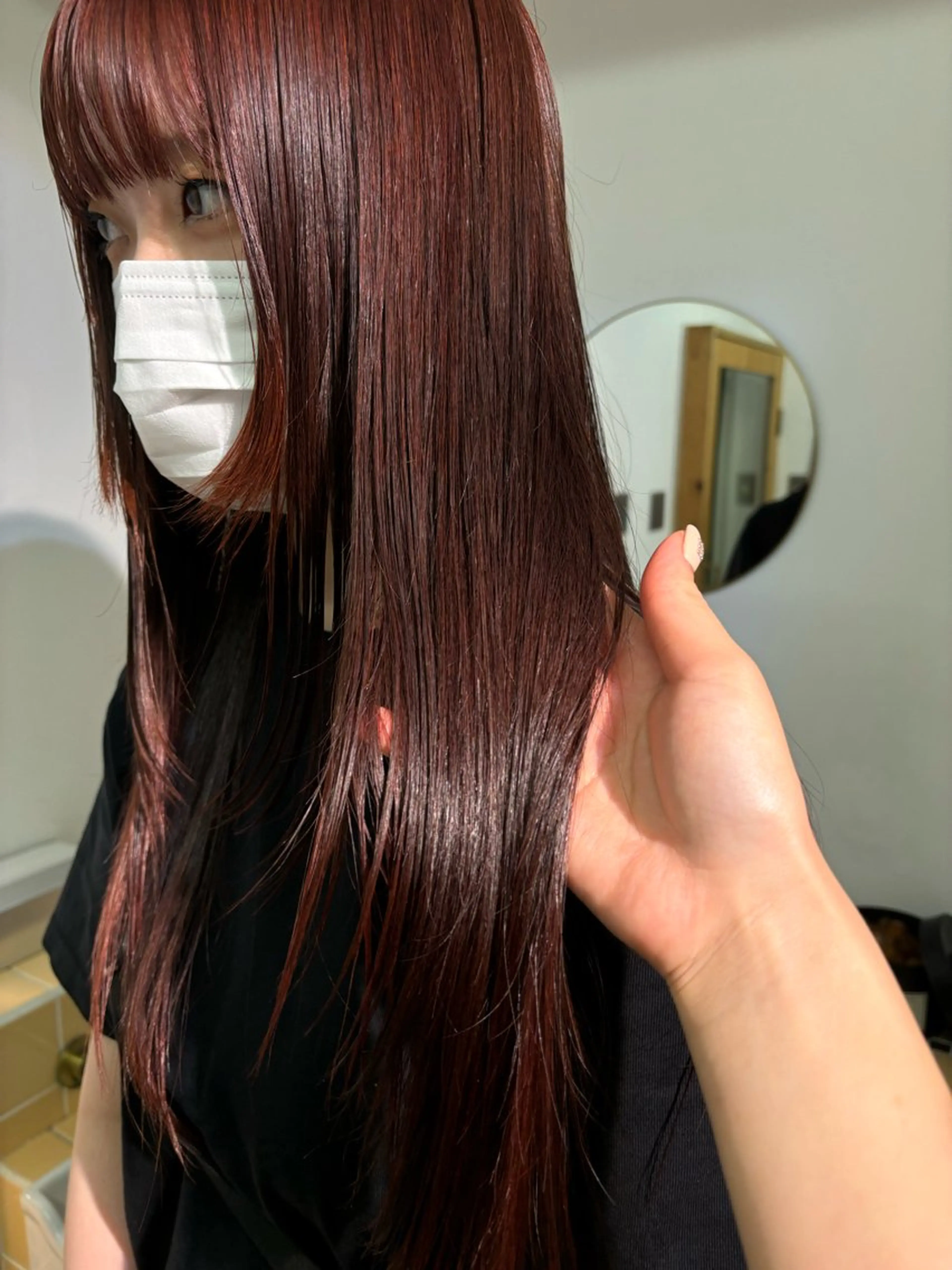 ロング カラー ヘアカラー sakura🌸 レイヤー/nelkeのヘアスタイル