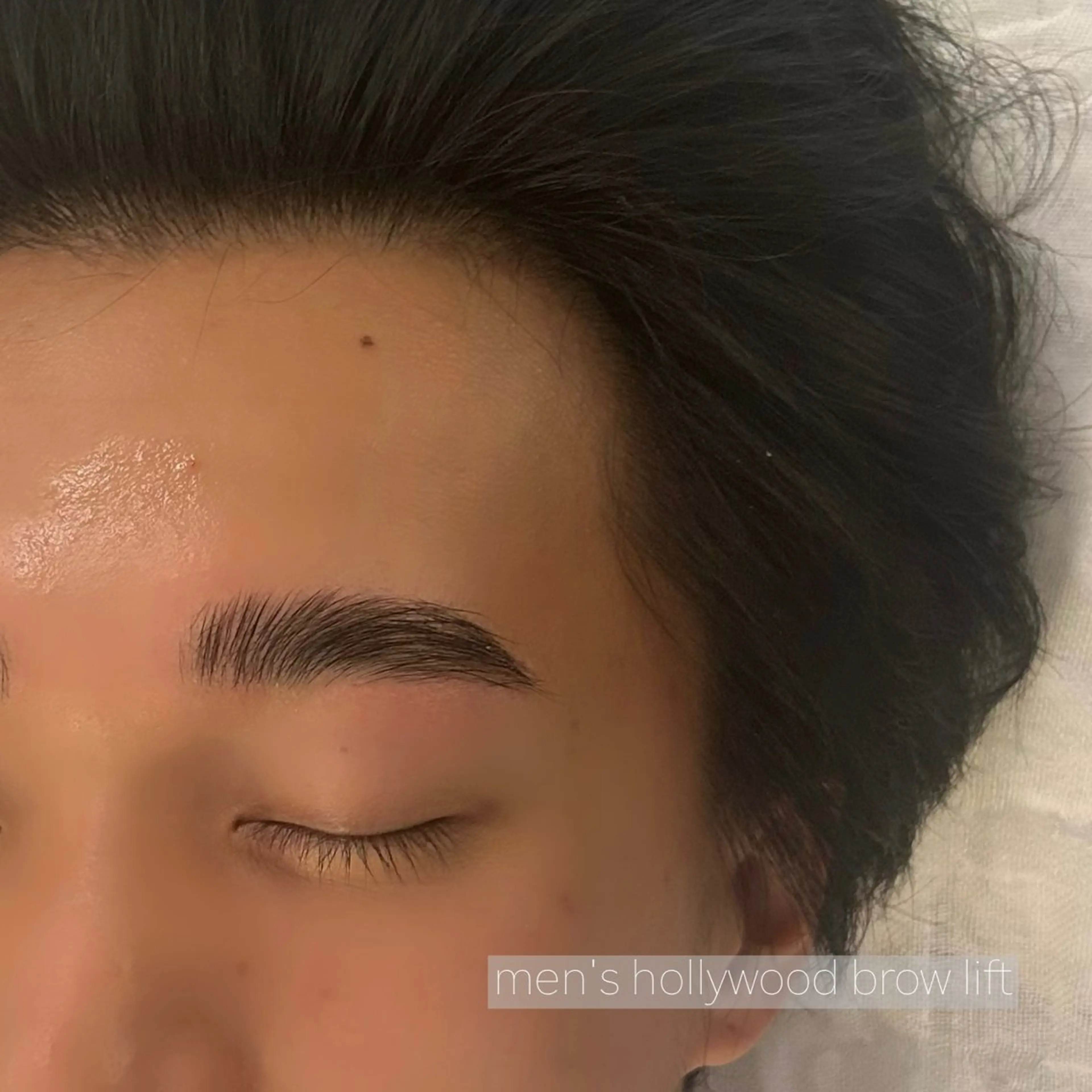 メンズ アイブロウ アップバング ハリウッドブロウリフト メンズアイブロウ ワックス脱毛 その他(アイブロウ) GO TODAY SHAiRE SALON Vellmie店所属・吉祥寺kasumi 🌛eye/browのマツエク・マツパデザイン
