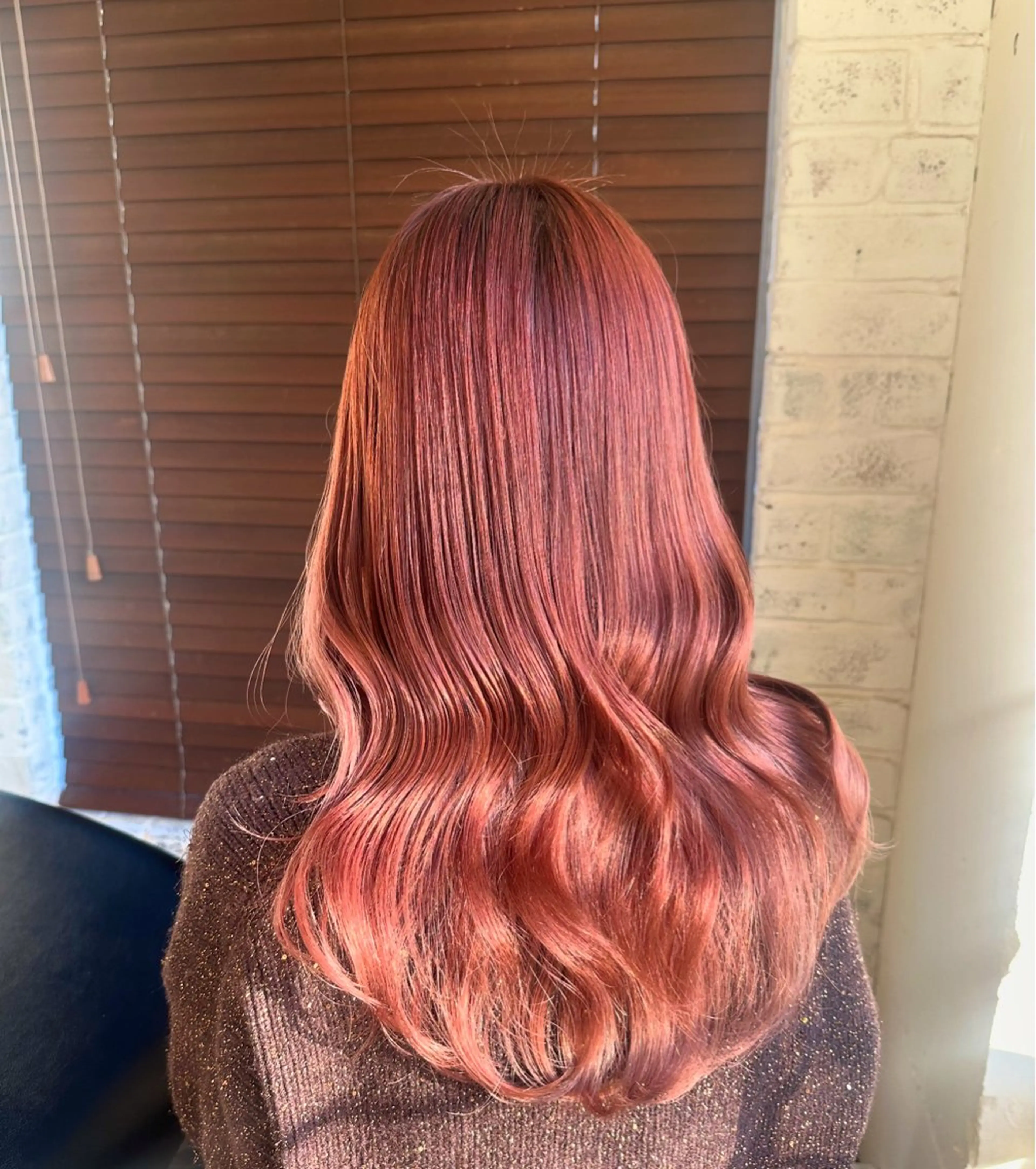 セミロング カラー 🪐美髪✖️艶カラー 加野彩果🪐のヘアスタイル